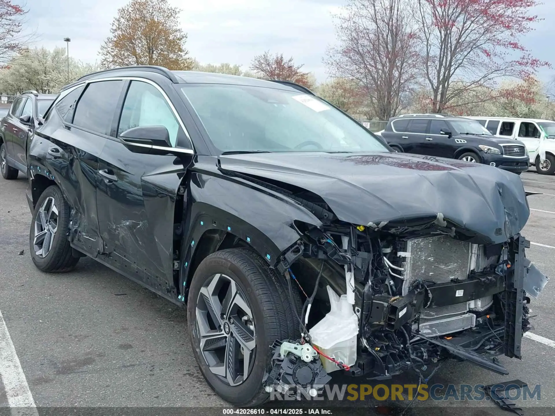 6 Photograph of a damaged car KM8JECD16RU189409 HYUNDAI TUCSON HYBRID 2024