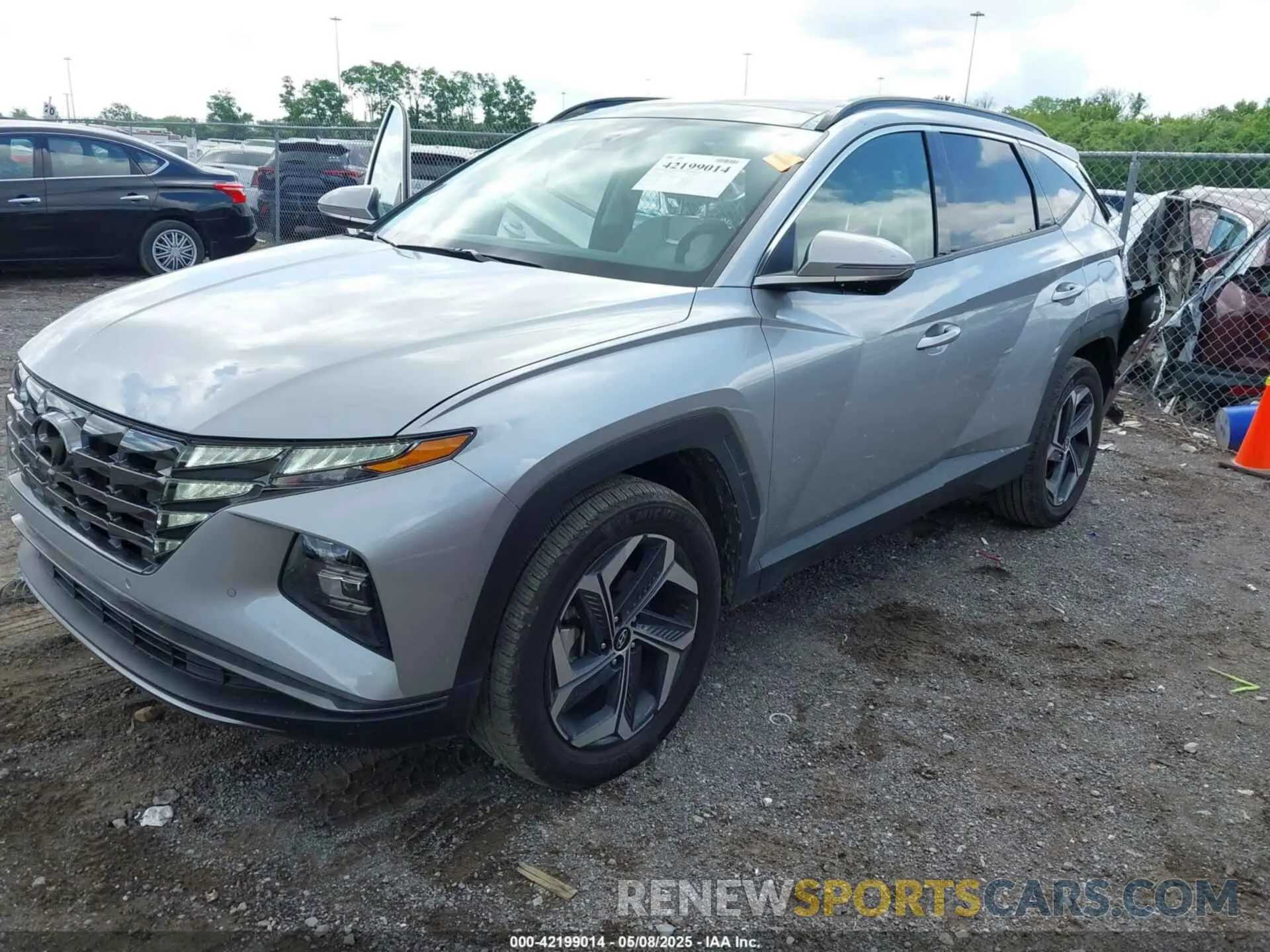 2 Photograph of a damaged car KM8JECD16RU195131 HYUNDAI TUCSON HYBRID 2024