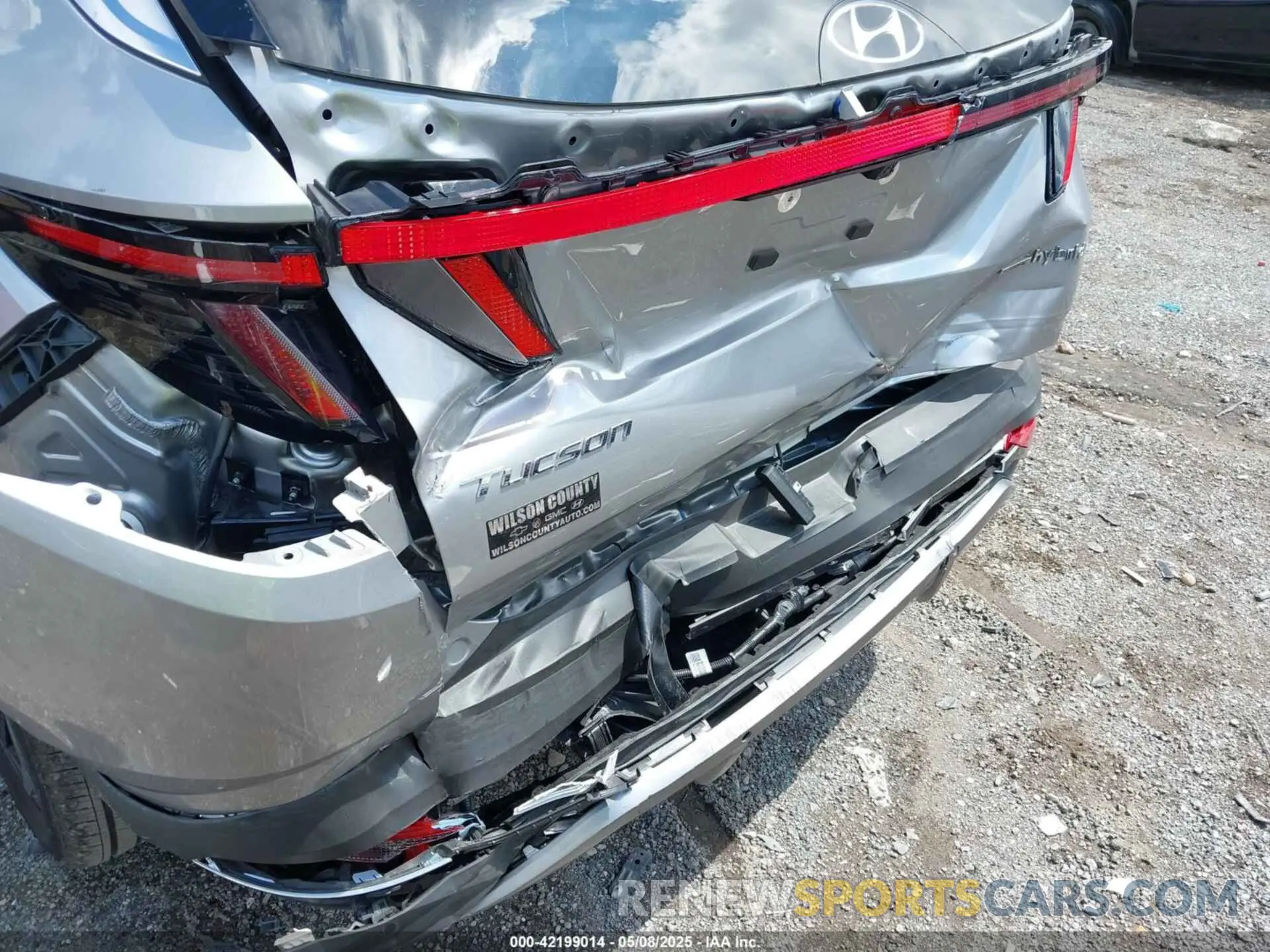 6 Photograph of a damaged car KM8JECD16RU195131 HYUNDAI TUCSON HYBRID 2024