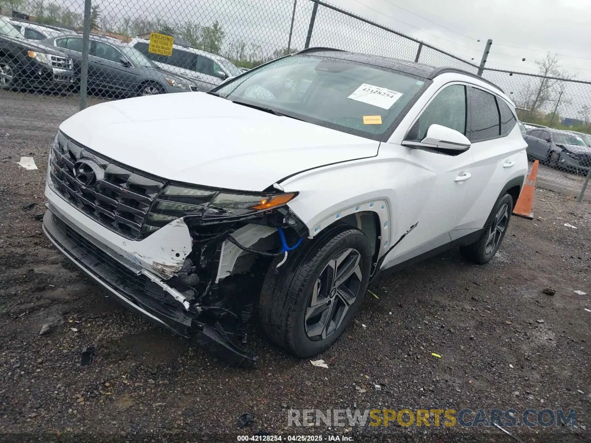 2 Photograph of a damaged car KM8JECD18RU184602 HYUNDAI TUCSON HYBRID 2024