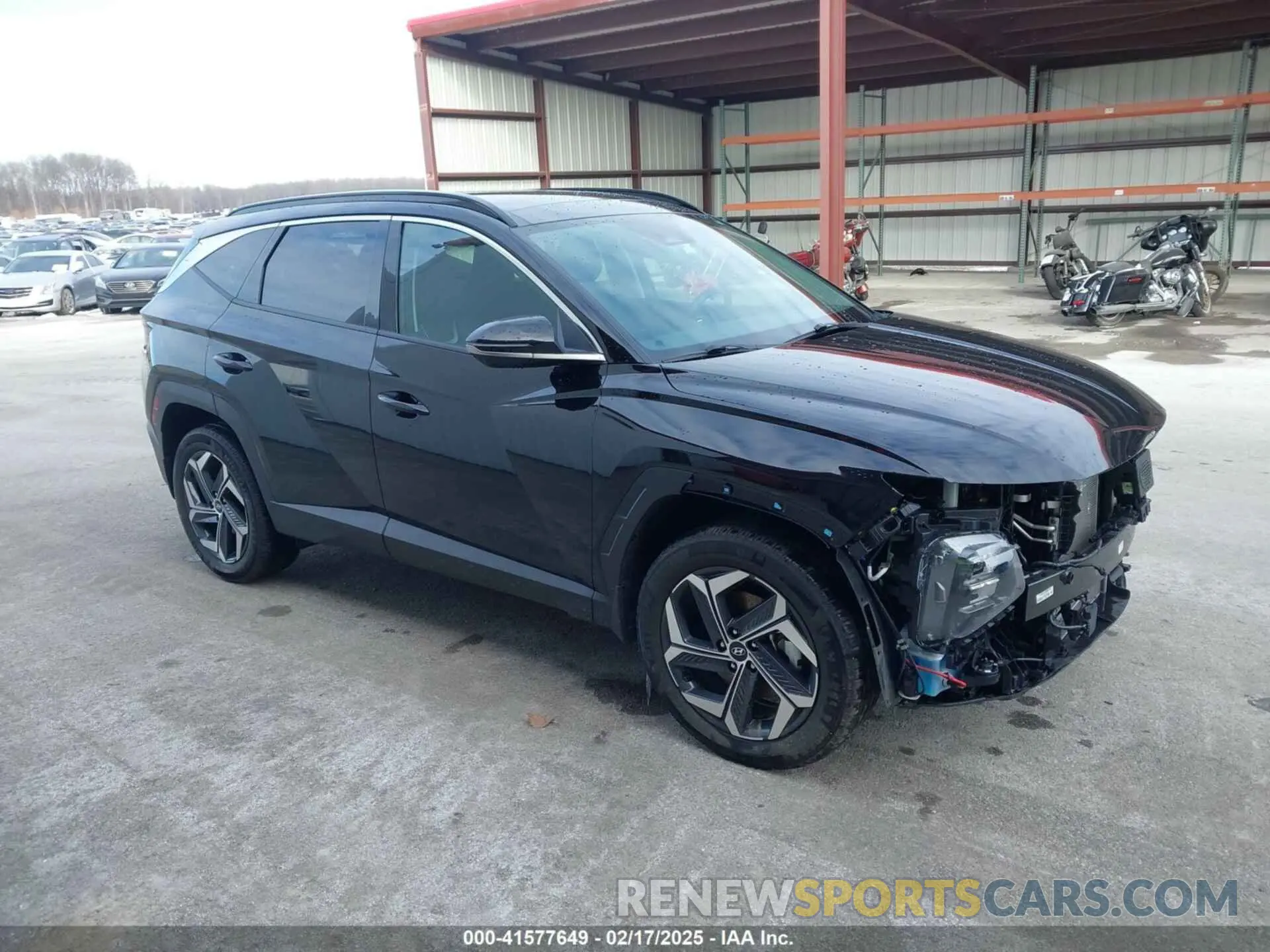 1 Photograph of a damaged car KM8JECD1XRU220273 HYUNDAI TUCSON HYBRID 2024