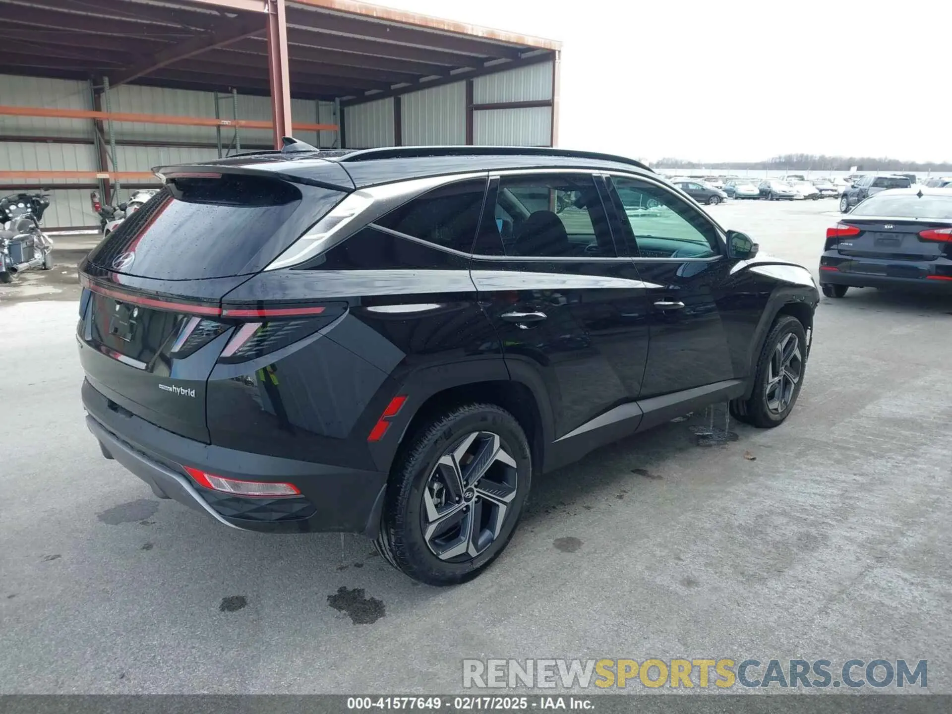 4 Photograph of a damaged car KM8JECD1XRU220273 HYUNDAI TUCSON HYBRID 2024