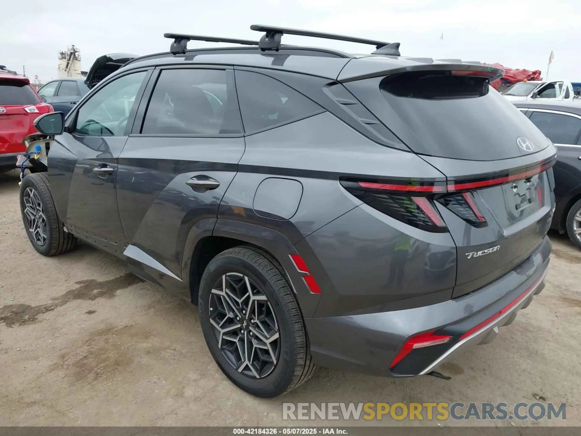 3 Photograph of a damaged car KM8JFCD10RU145581 HYUNDAI TUCSON HYBRID 2024