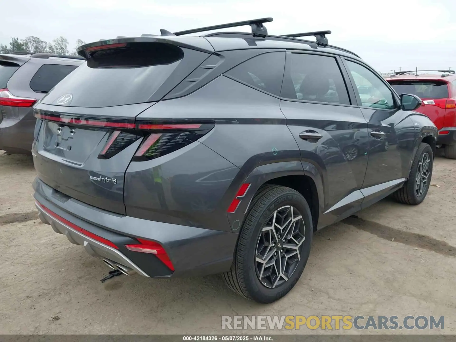 4 Photograph of a damaged car KM8JFCD10RU145581 HYUNDAI TUCSON HYBRID 2024