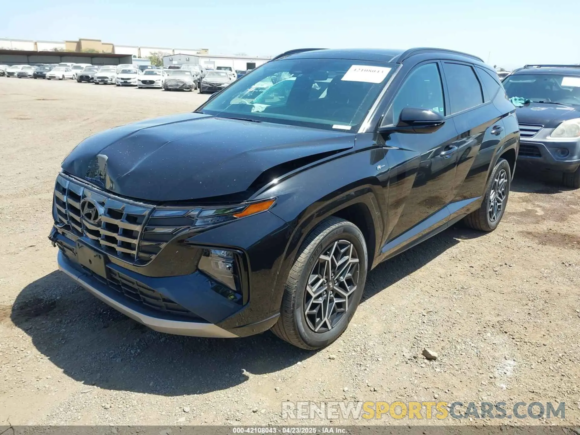 2 Photograph of a damaged car KM8JFCD15RU158729 HYUNDAI TUCSON HYBRID 2024
