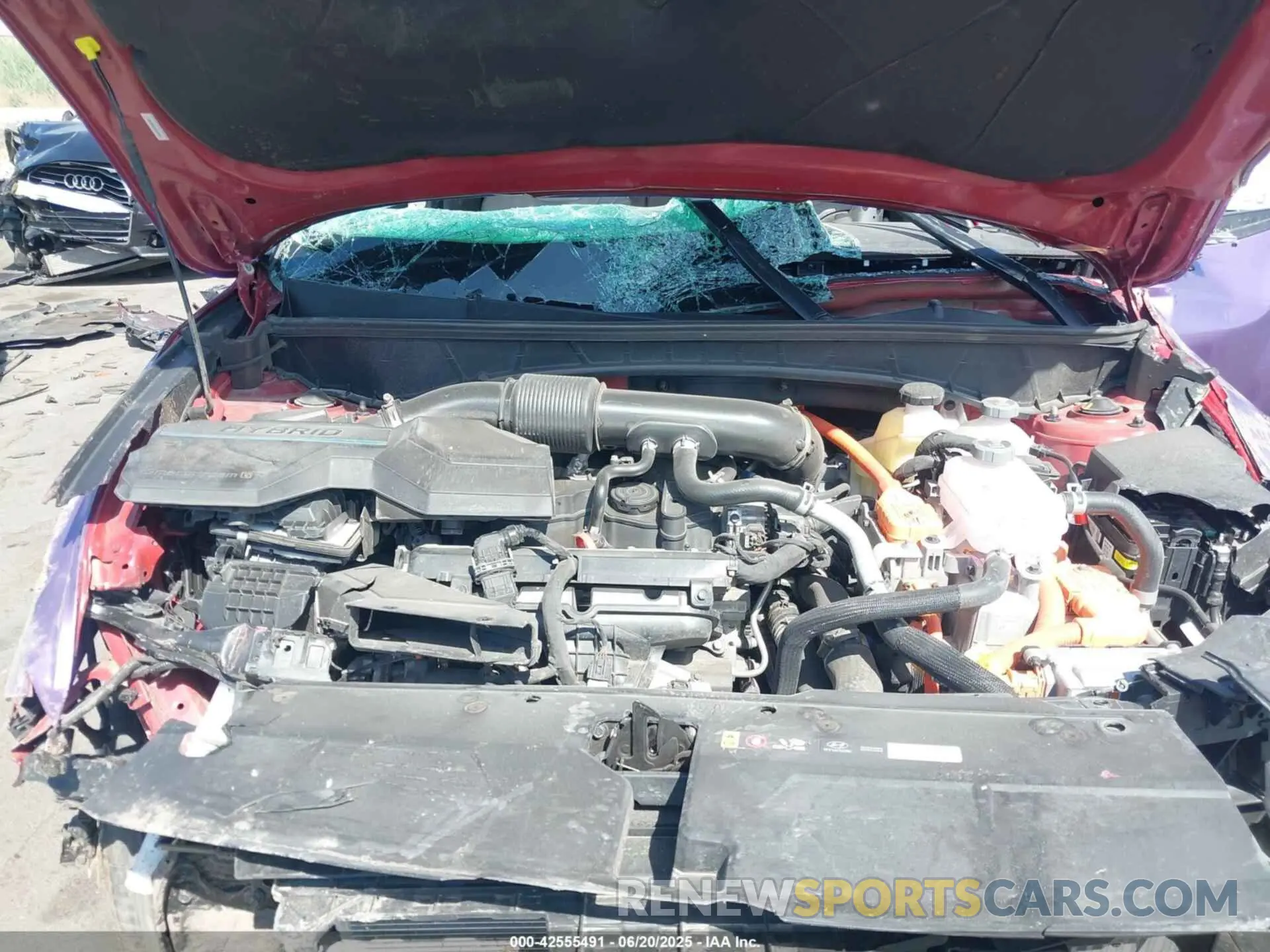 10 Photograph of a damaged car KM8JBDD16SU273699 HYUNDAI TUCSON HYBRID 2025