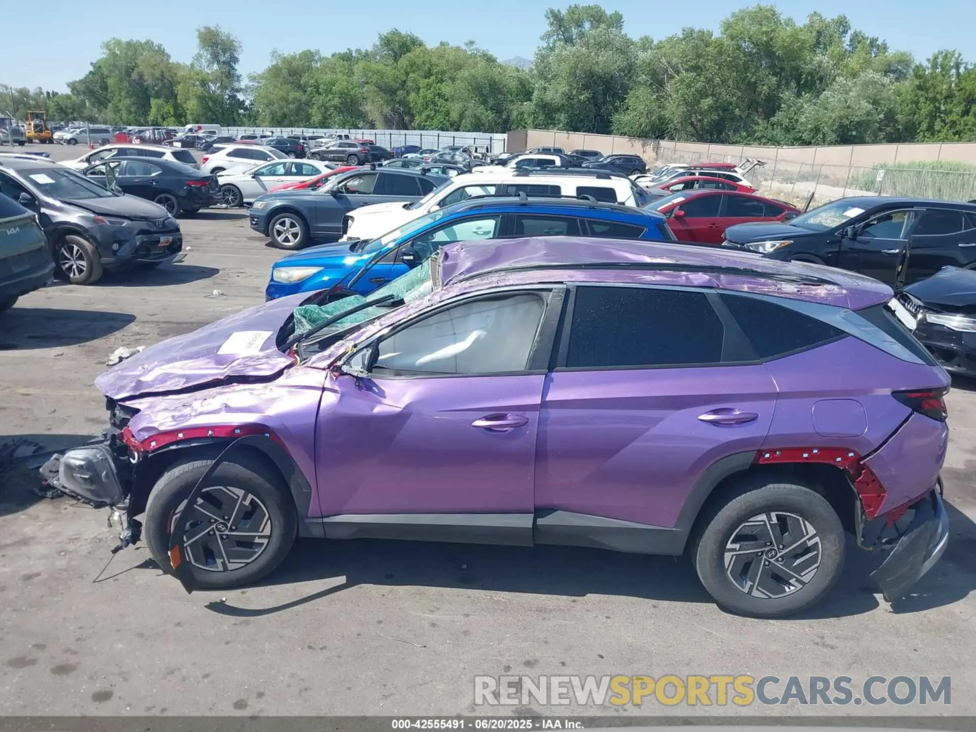 14 Photograph of a damaged car KM8JBDD16SU273699 HYUNDAI TUCSON HYBRID 2025