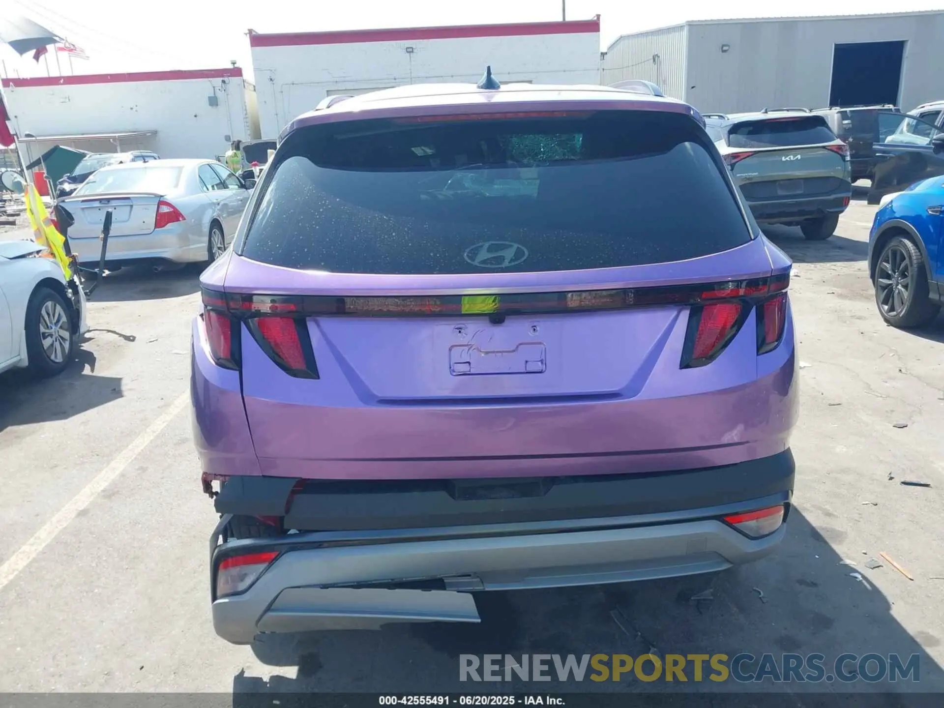 16 Photograph of a damaged car KM8JBDD16SU273699 HYUNDAI TUCSON HYBRID 2025