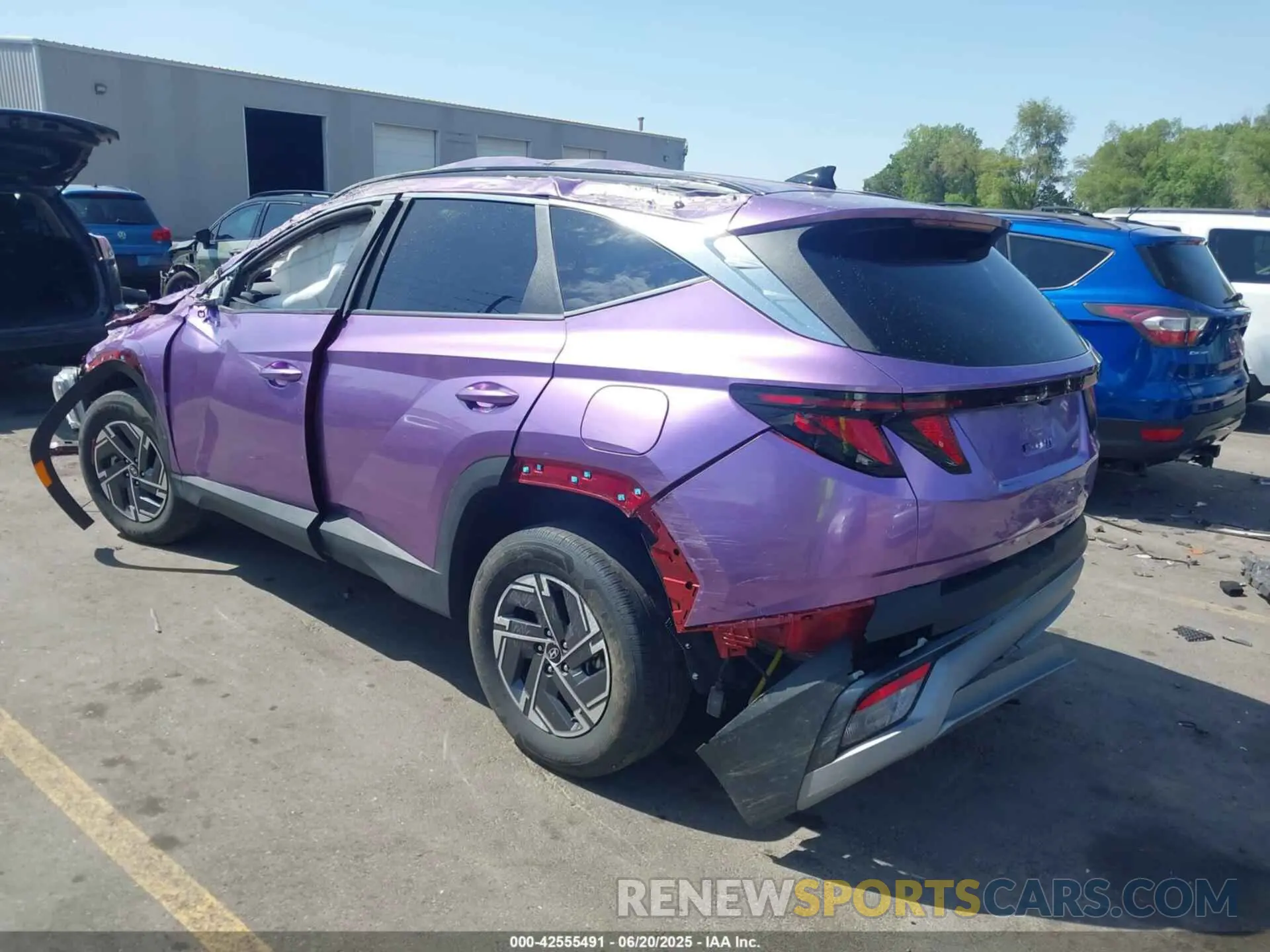 3 Photograph of a damaged car KM8JBDD16SU273699 HYUNDAI TUCSON HYBRID 2025