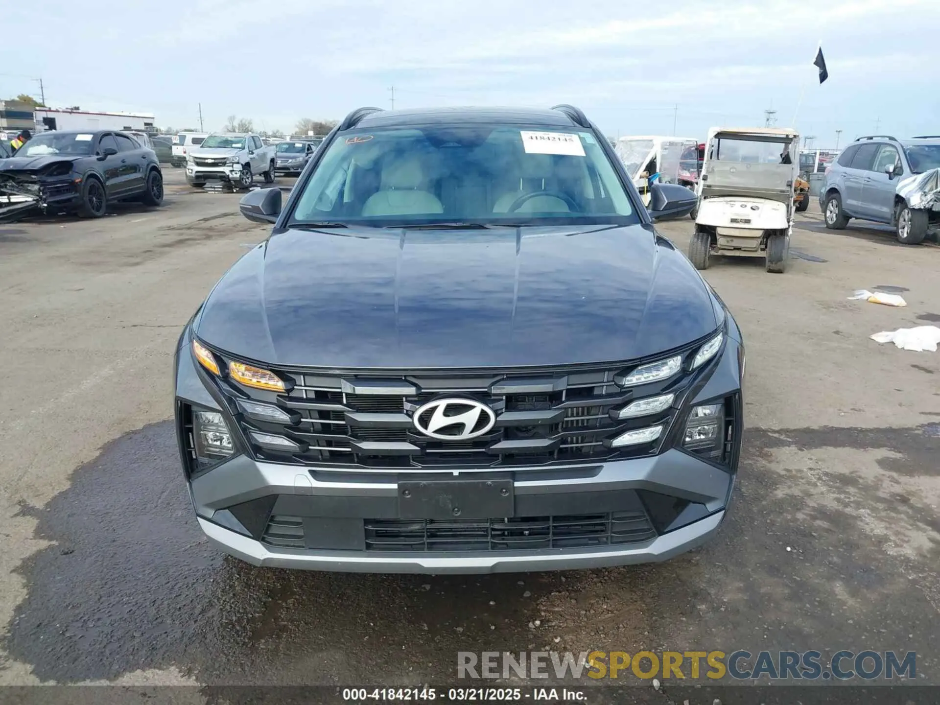 12 Photograph of a damaged car KM8JCDD14SU261256 HYUNDAI TUCSON HYBRID 2025