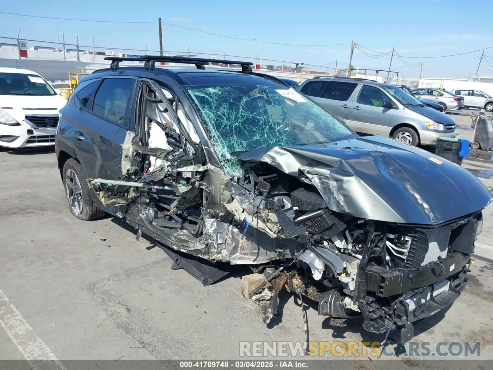6 Photograph of a damaged car KM8JCDD18SU280506 HYUNDAI TUCSON HYBRID 2025