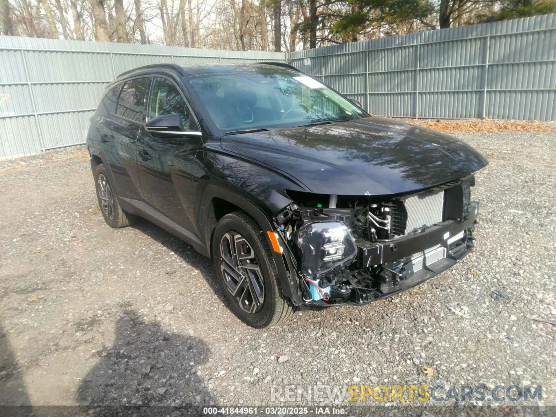 1 Photograph of a damaged car KM8JEDD11SU277117 HYUNDAI TUCSON HYBRID 2025