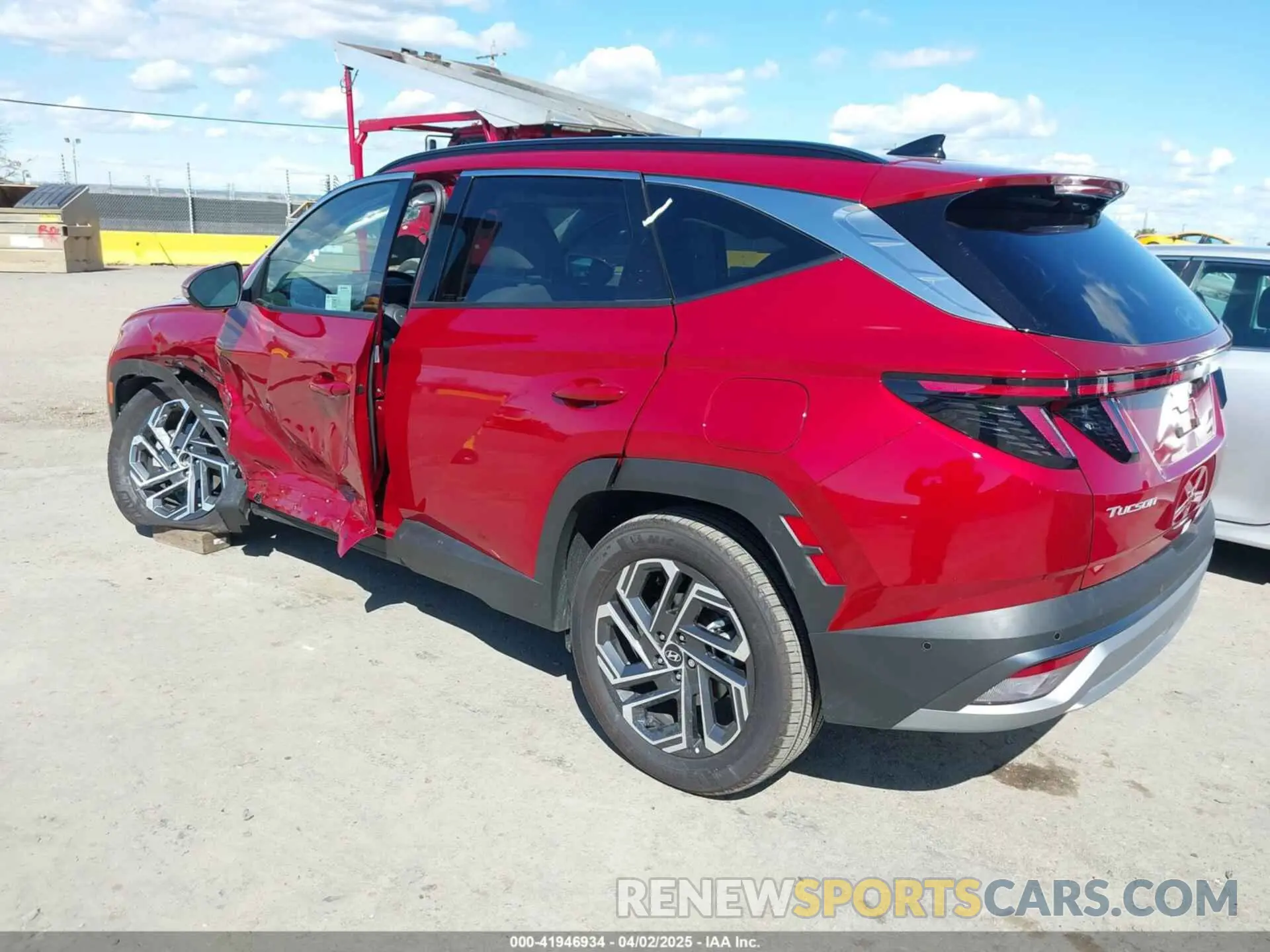 3 Photograph of a damaged car KM8JEDD14SU261574 HYUNDAI TUCSON HYBRID 2025
