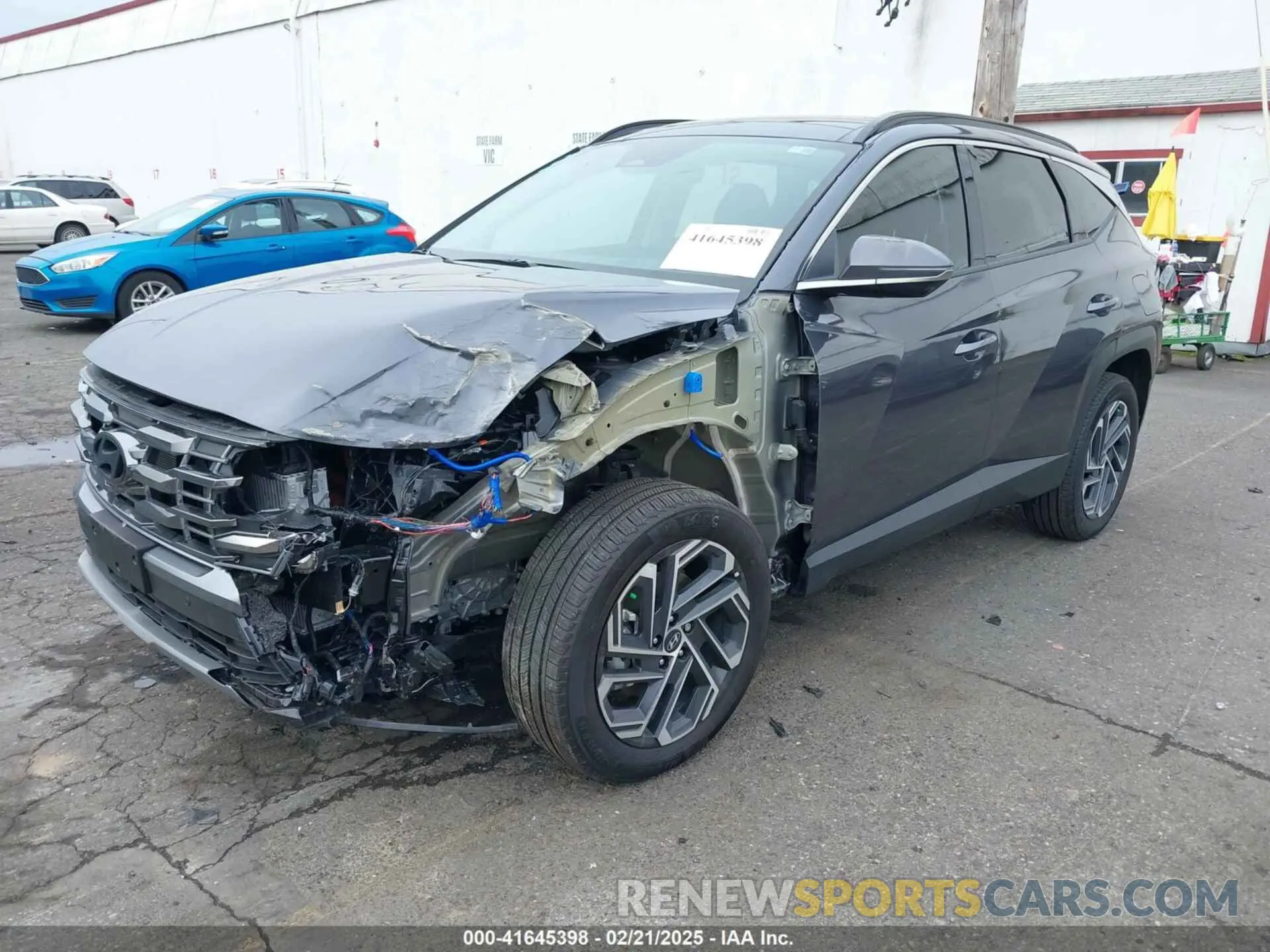 2 Photograph of a damaged car KM8JEDD18SU260671 HYUNDAI TUCSON HYBRID 2025