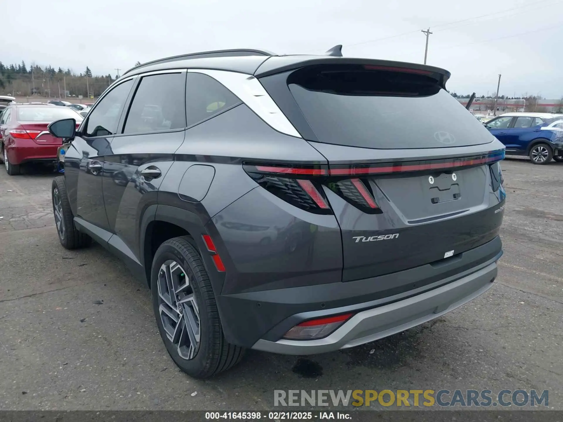 3 Photograph of a damaged car KM8JEDD18SU260671 HYUNDAI TUCSON HYBRID 2025