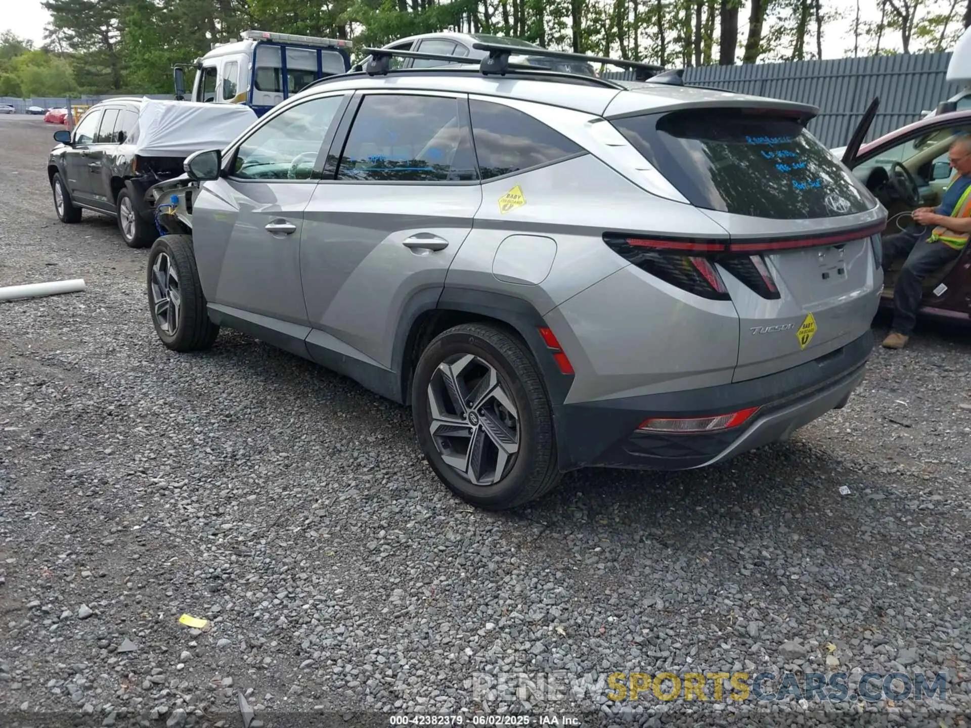 3 Photograph of a damaged car KM8JFDA20NU065999 HYUNDAI TUCSON PLUG-IN HYBRID 2022