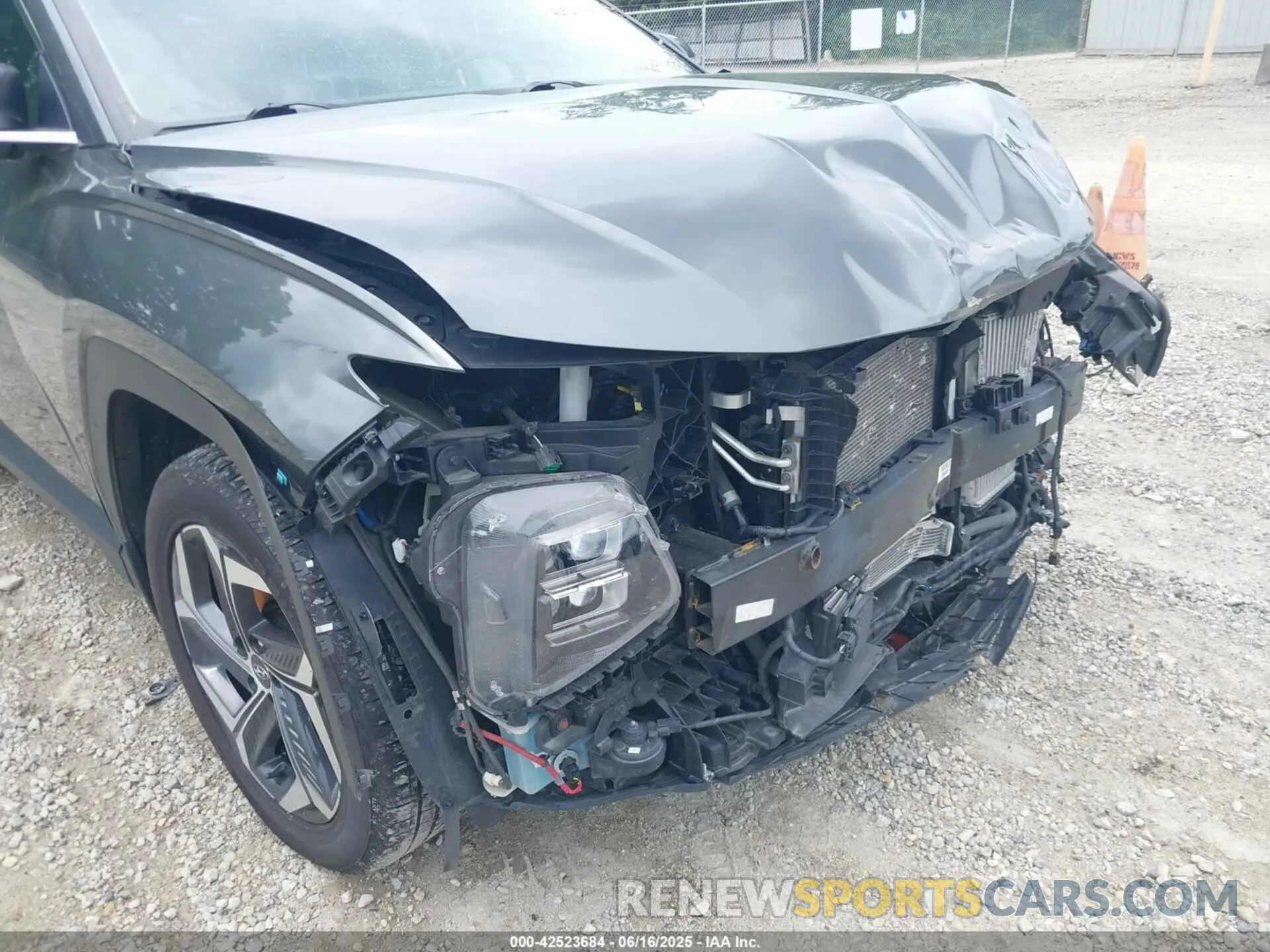 18 Photograph of a damaged car KM8JFDA25NU036630 HYUNDAI TUCSON PLUG-IN HYBRID 2022