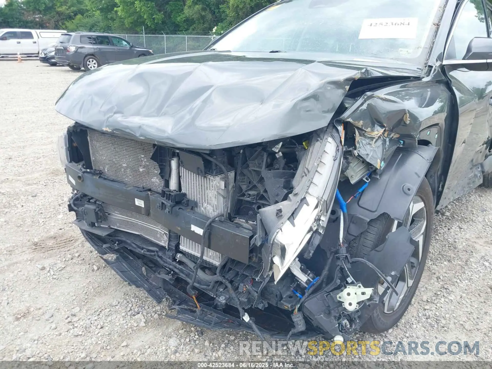 6 Photograph of a damaged car KM8JFDA25NU036630 HYUNDAI TUCSON PLUG-IN HYBRID 2022