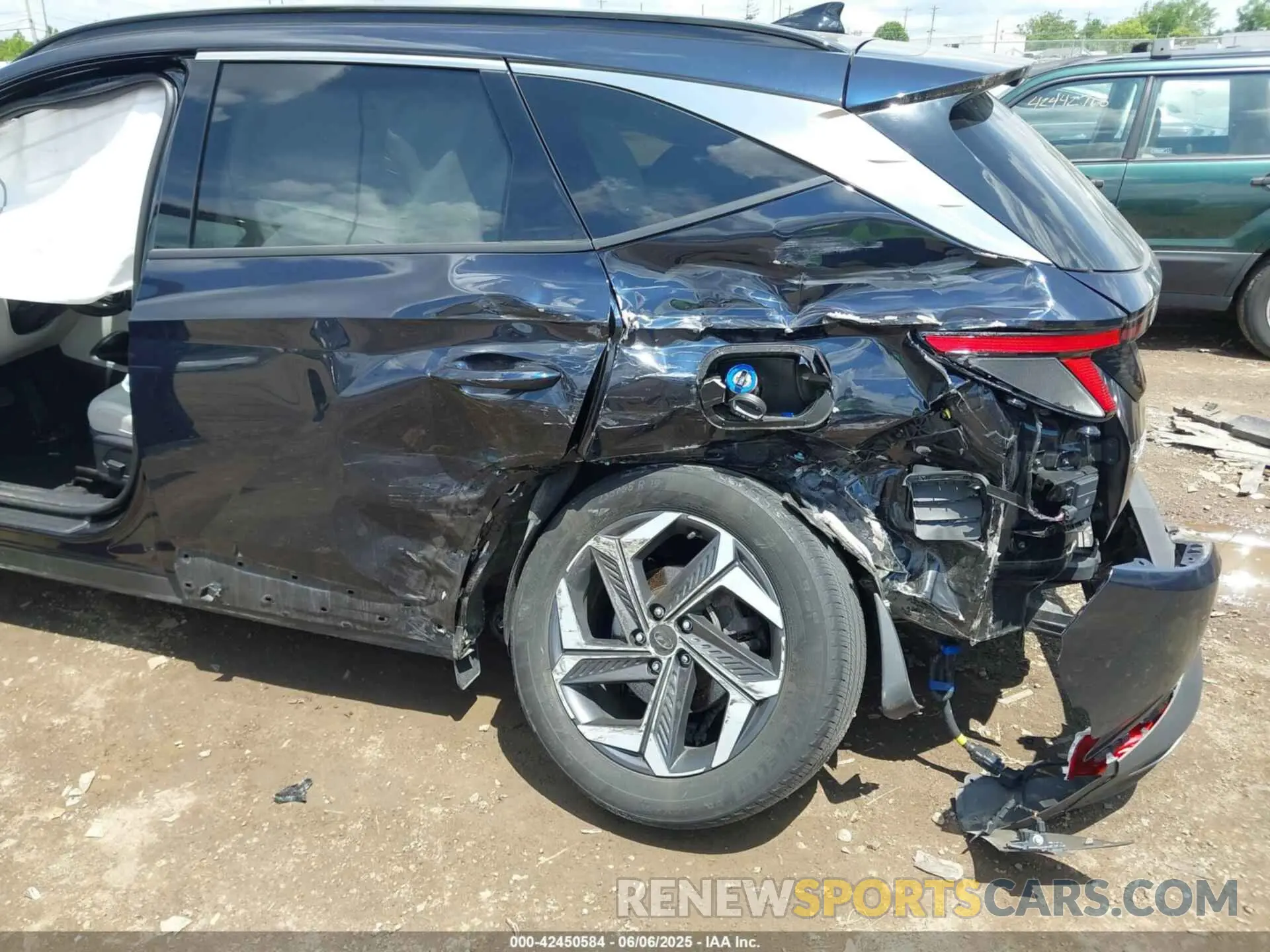 6 Photograph of a damaged car KM8JFDA26NU073735 HYUNDAI TUCSON PLUG-IN HYBRID 2022