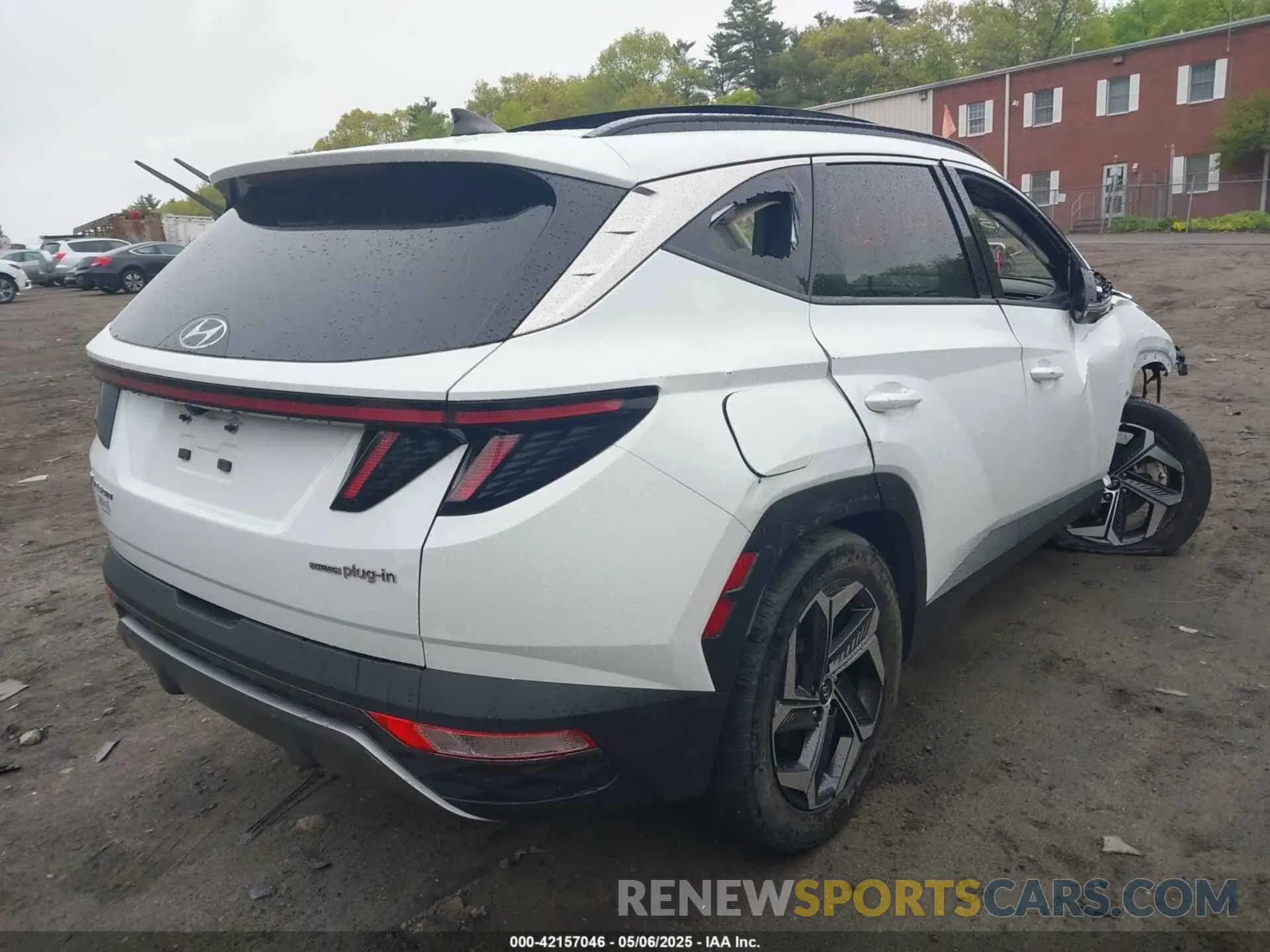 4 Photograph of a damaged car KM8JFDA29NU054211 HYUNDAI TUCSON PLUG-IN HYBRID 2022