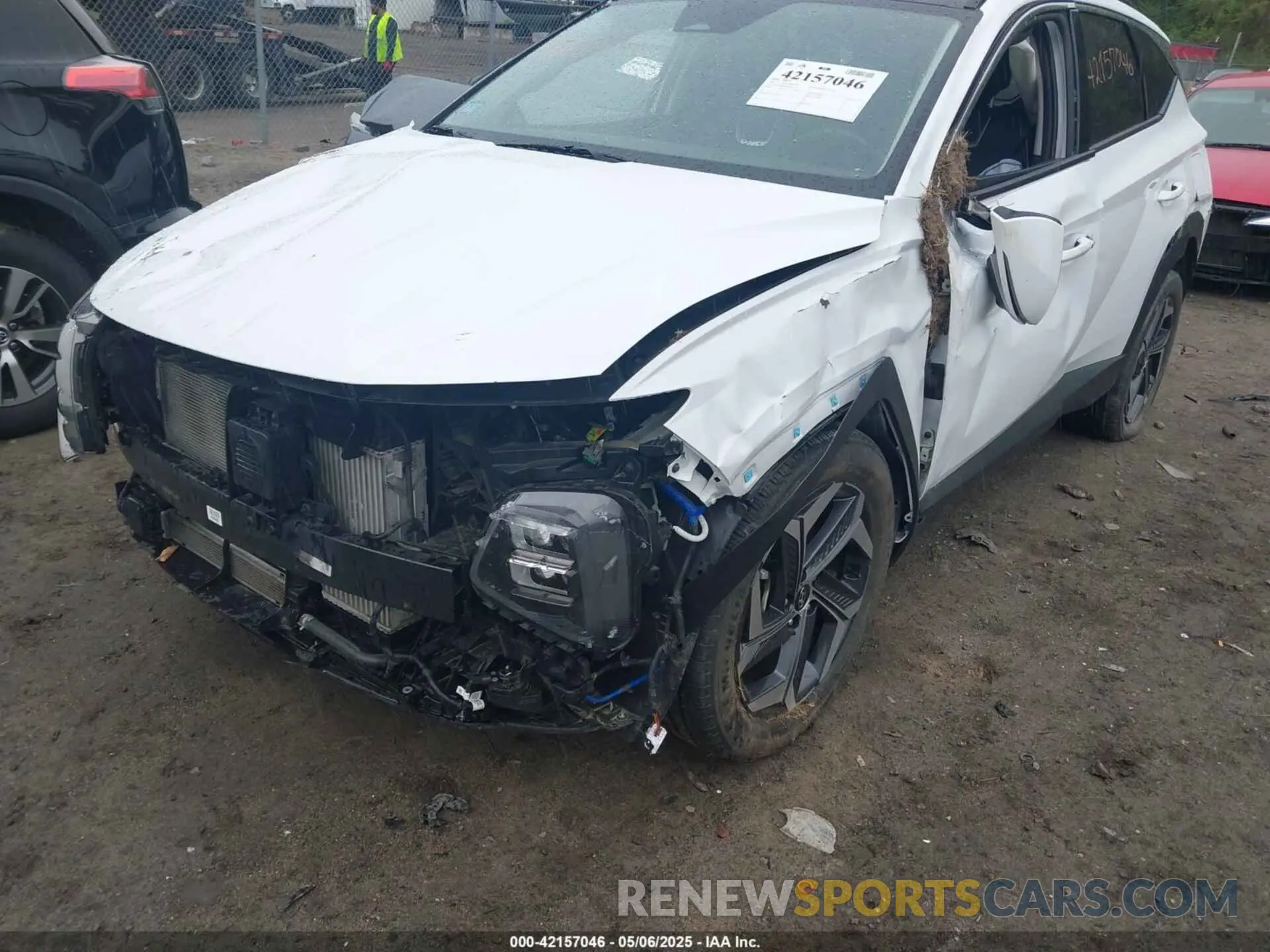 6 Photograph of a damaged car KM8JFDA29NU054211 HYUNDAI TUCSON PLUG-IN HYBRID 2022