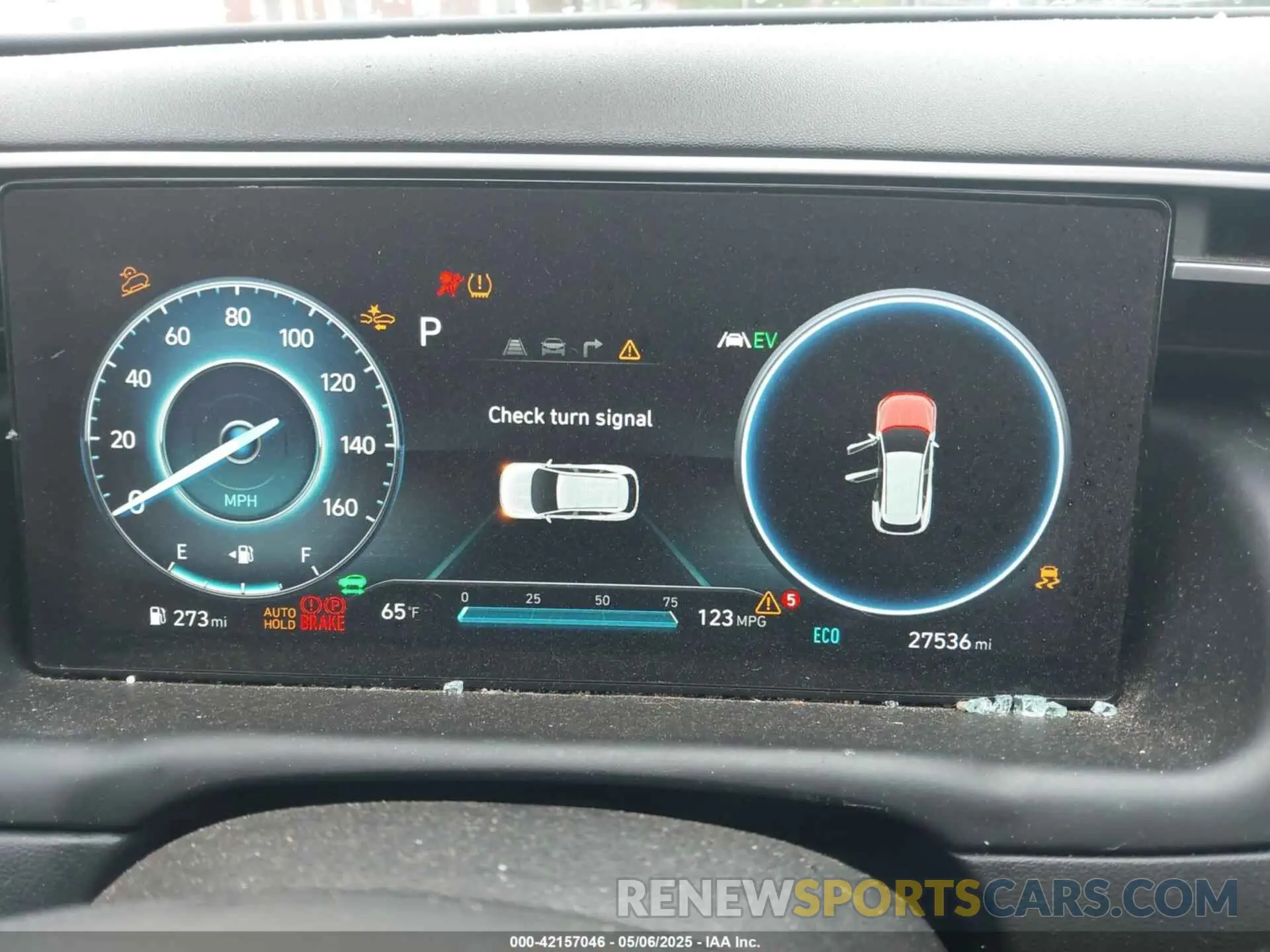 7 Photograph of a damaged car KM8JFDA29NU054211 HYUNDAI TUCSON PLUG-IN HYBRID 2022