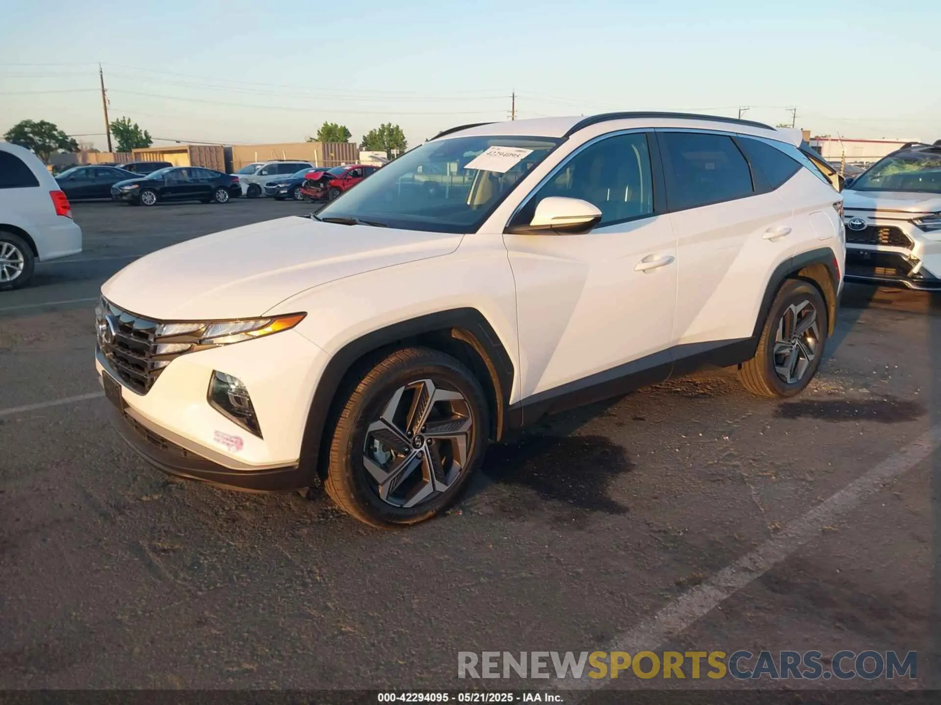2 Photograph of a damaged car KM8JBDA24PU127385 HYUNDAI TUCSON PLUG-IN HYBRID 2023
