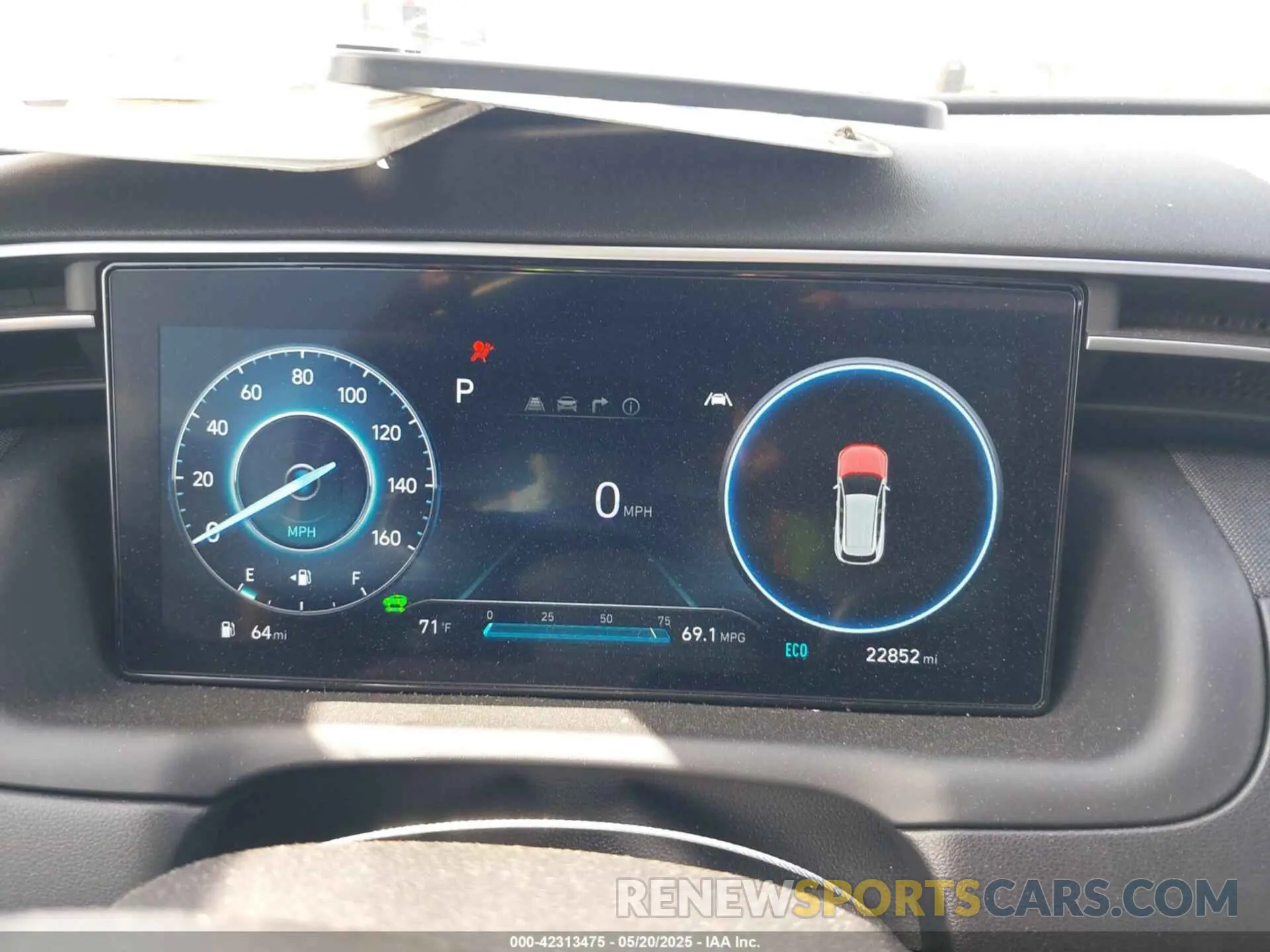 7 Photograph of a damaged car KM8JFDA23PU135689 HYUNDAI TUCSON PLUG-IN HYBRID 2023