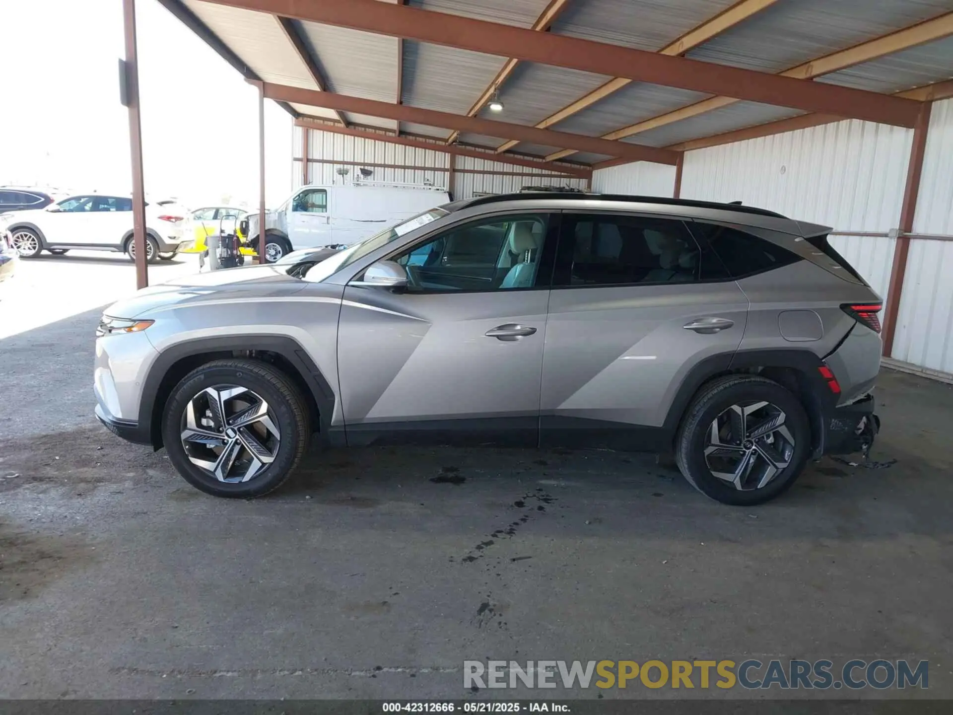 14 Photograph of a damaged car KM8JFDA27PU123335 HYUNDAI TUCSON PLUG-IN HYBRID 2023
