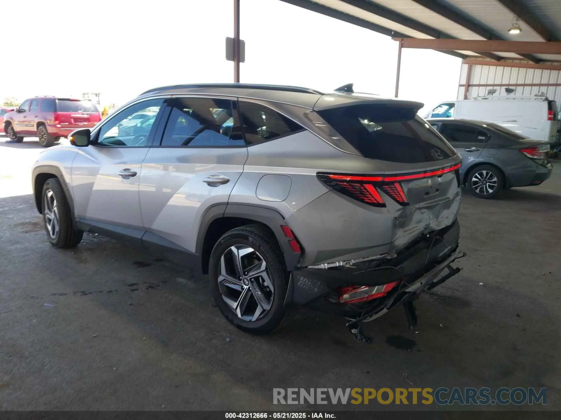 3 Photograph of a damaged car KM8JFDA27PU123335 HYUNDAI TUCSON PLUG-IN HYBRID 2023