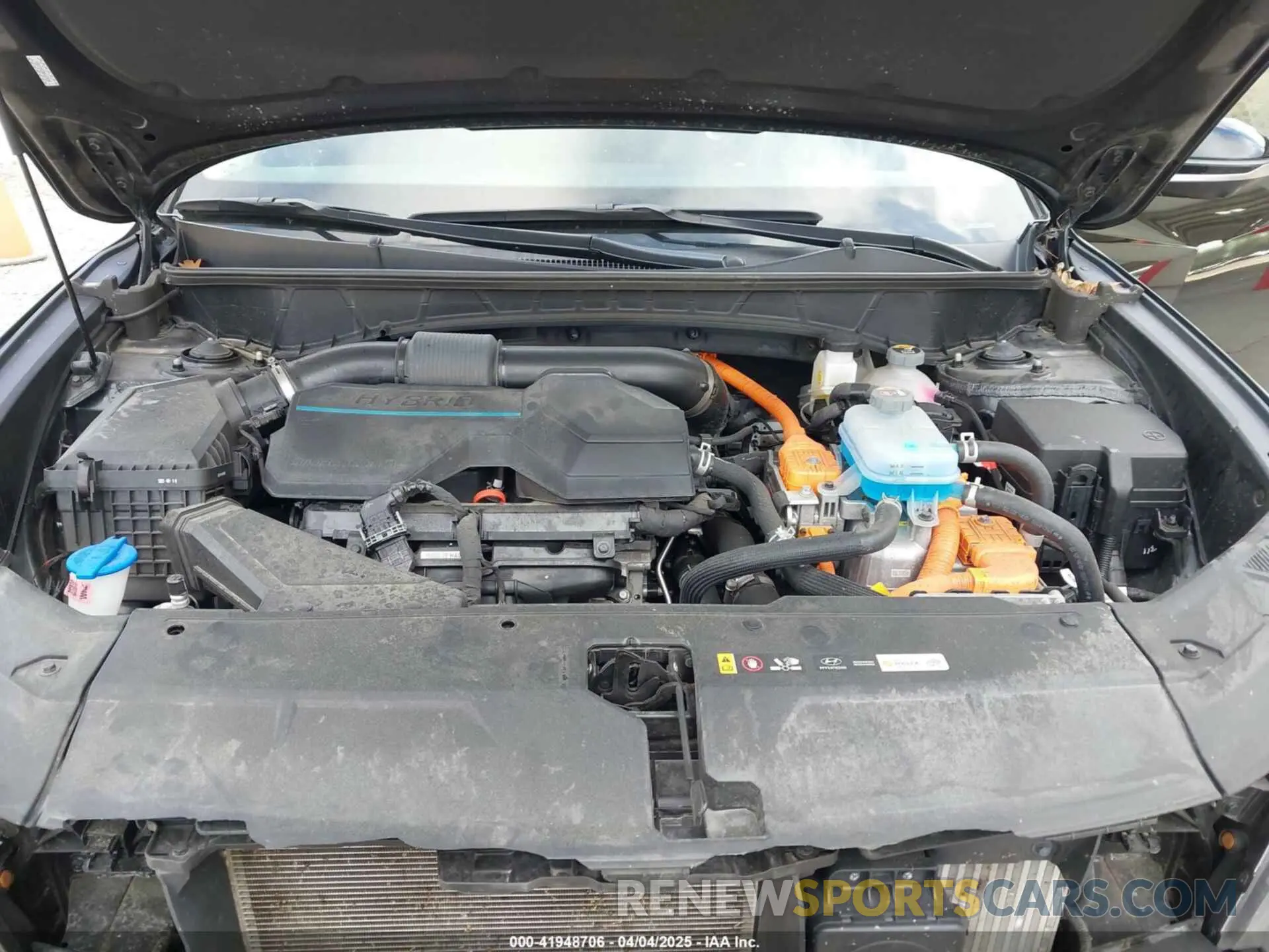 10 Photograph of a damaged car KM8JFDD23RU153639 HYUNDAI TUCSON PLUG-IN HYBRID 2024