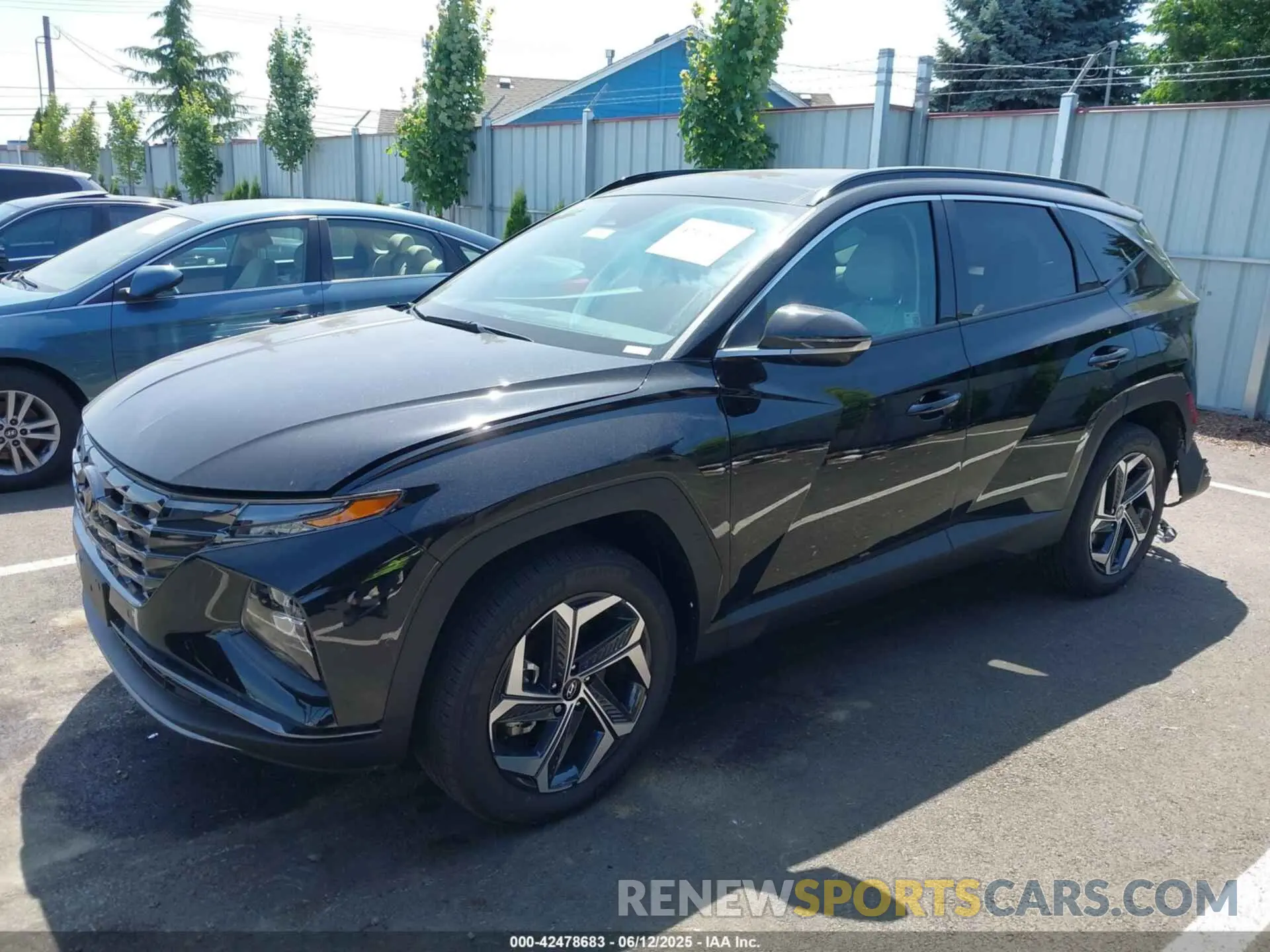 2 Photograph of a damaged car KM8JFDD27RU251248 HYUNDAI TUCSON PLUG-IN HYBRID 2024
