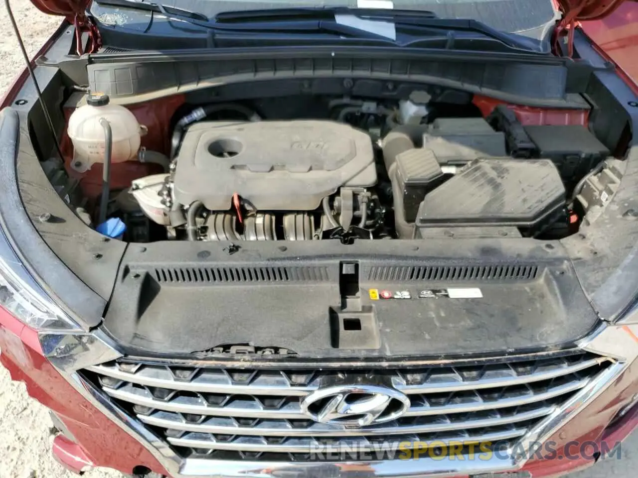 11 Photograph of a damaged car KM8J33AL7MU373598 HYUNDAI TUCSON ULT 2021