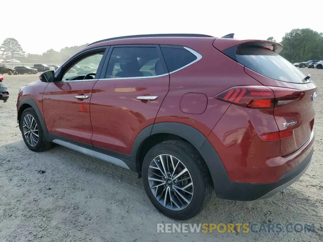 2 Photograph of a damaged car KM8J33AL7MU373598 HYUNDAI TUCSON ULT 2021