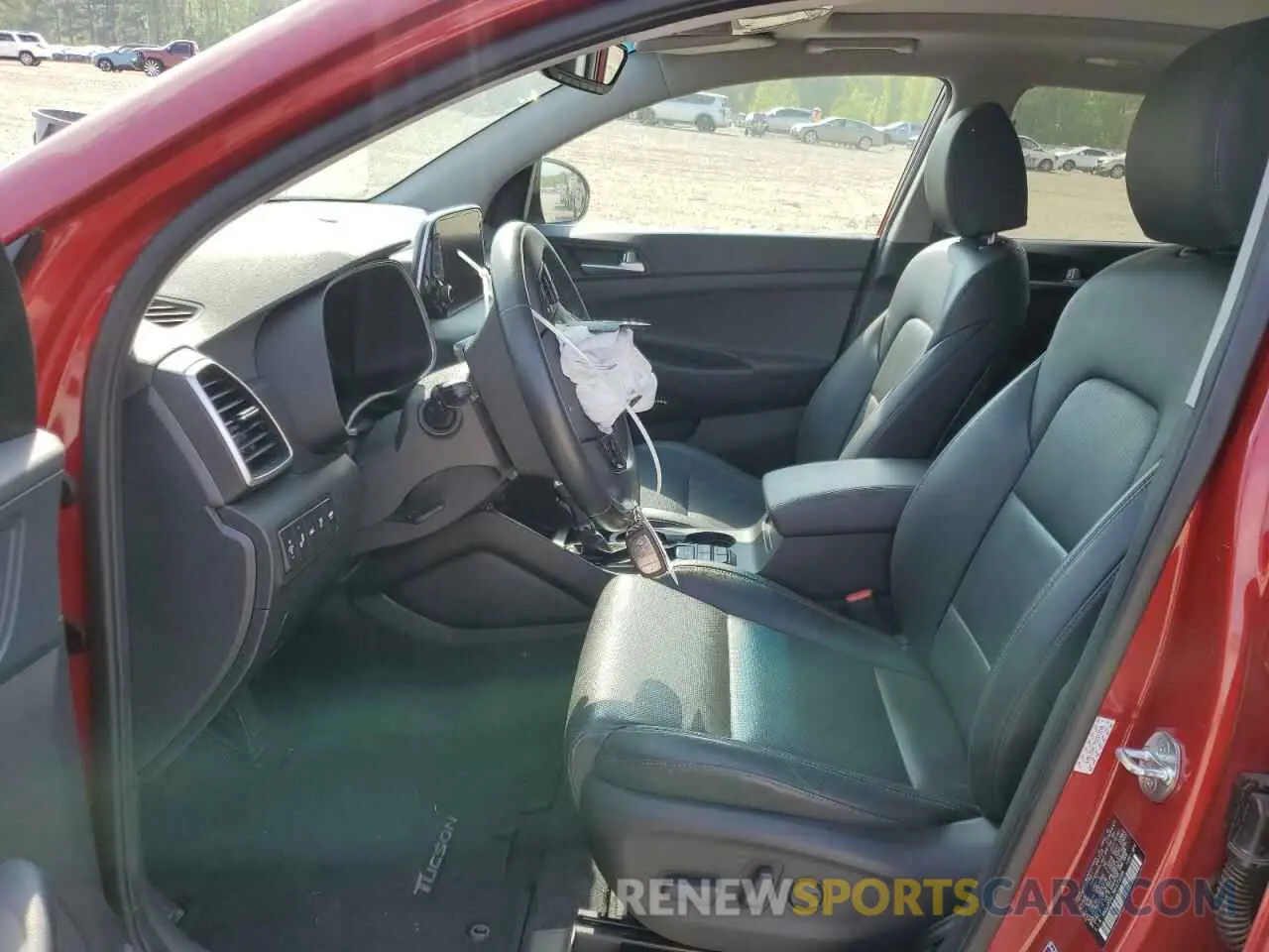 7 Photograph of a damaged car KM8J33AL7MU373598 HYUNDAI TUCSON ULT 2021
