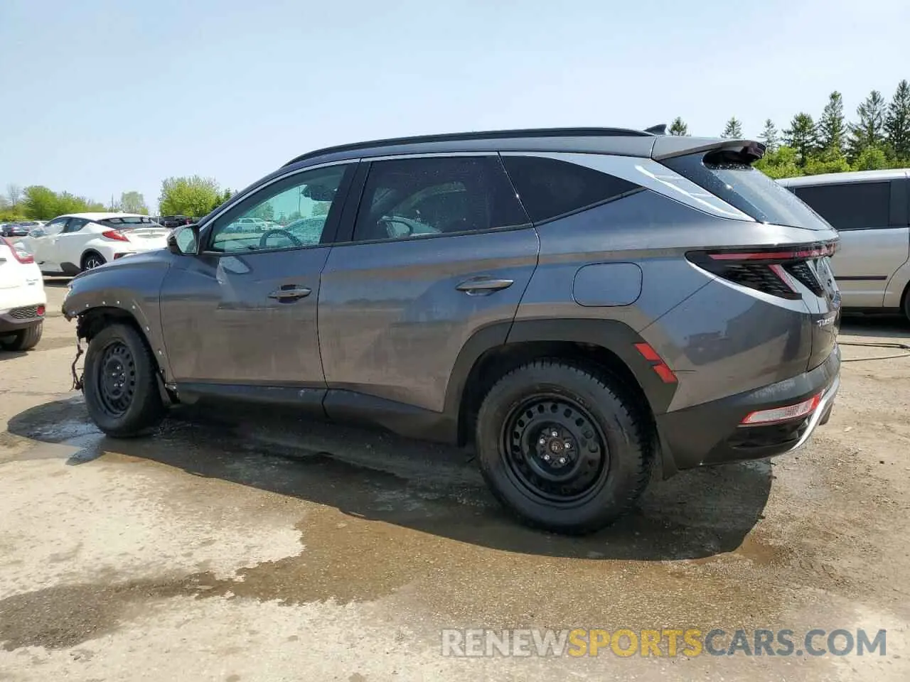 2 Photograph of a damaged car KM8JDDD28RU184438 HYUNDAI TUCSON ULT 2024