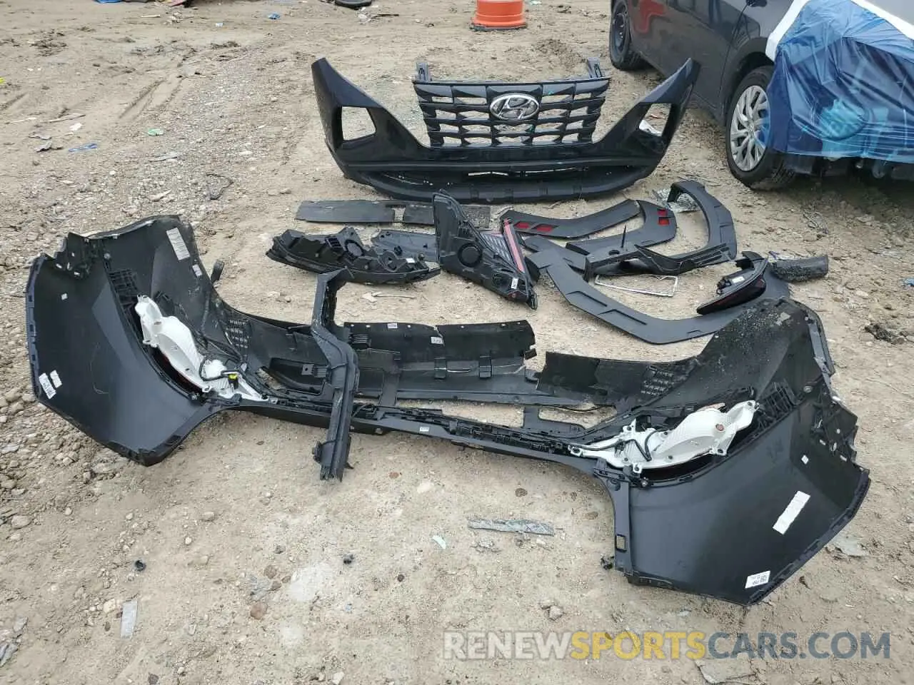 13 Photograph of a damaged car KM8JF3DE8RU340010 HYUNDAI TUCSON XRT 2024