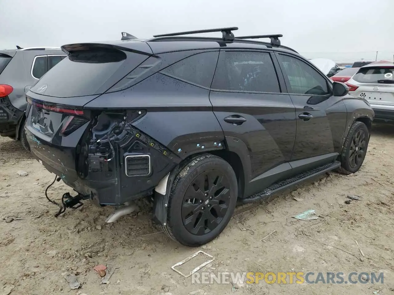 3 Photograph of a damaged car KM8JF3DE8RU340010 HYUNDAI TUCSON XRT 2024