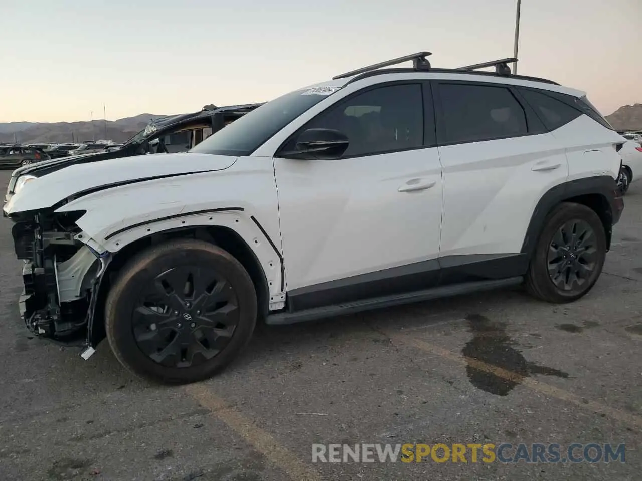1 Photograph of a damaged car KM8JF3DE9RU301412 HYUNDAI TUCSON XRT 2024