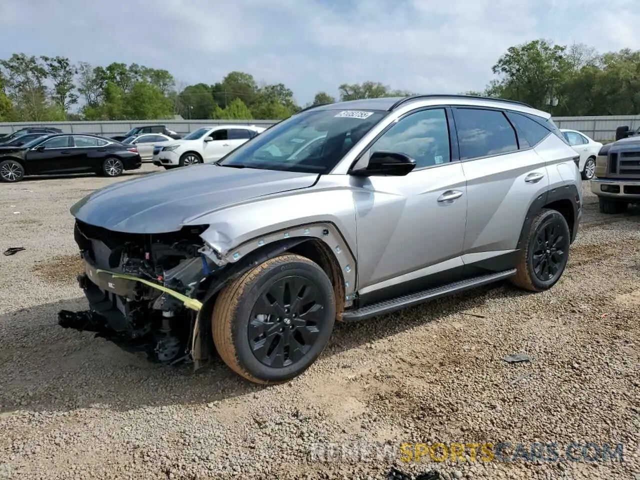 1 Photograph of a damaged car KM8JFCDE1RU339636 HYUNDAI TUCSON XRT 2024
