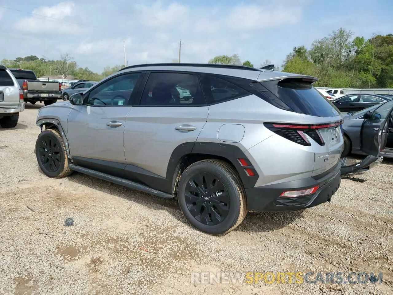 2 Photograph of a damaged car KM8JFCDE1RU339636 HYUNDAI TUCSON XRT 2024