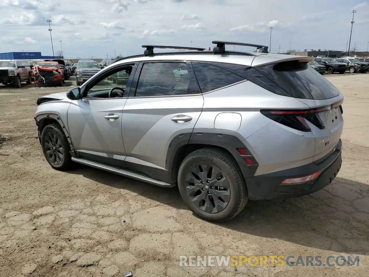 2 Photograph of a damaged car KM8JFCDE3RU291072 HYUNDAI TUCSON XRT 2024