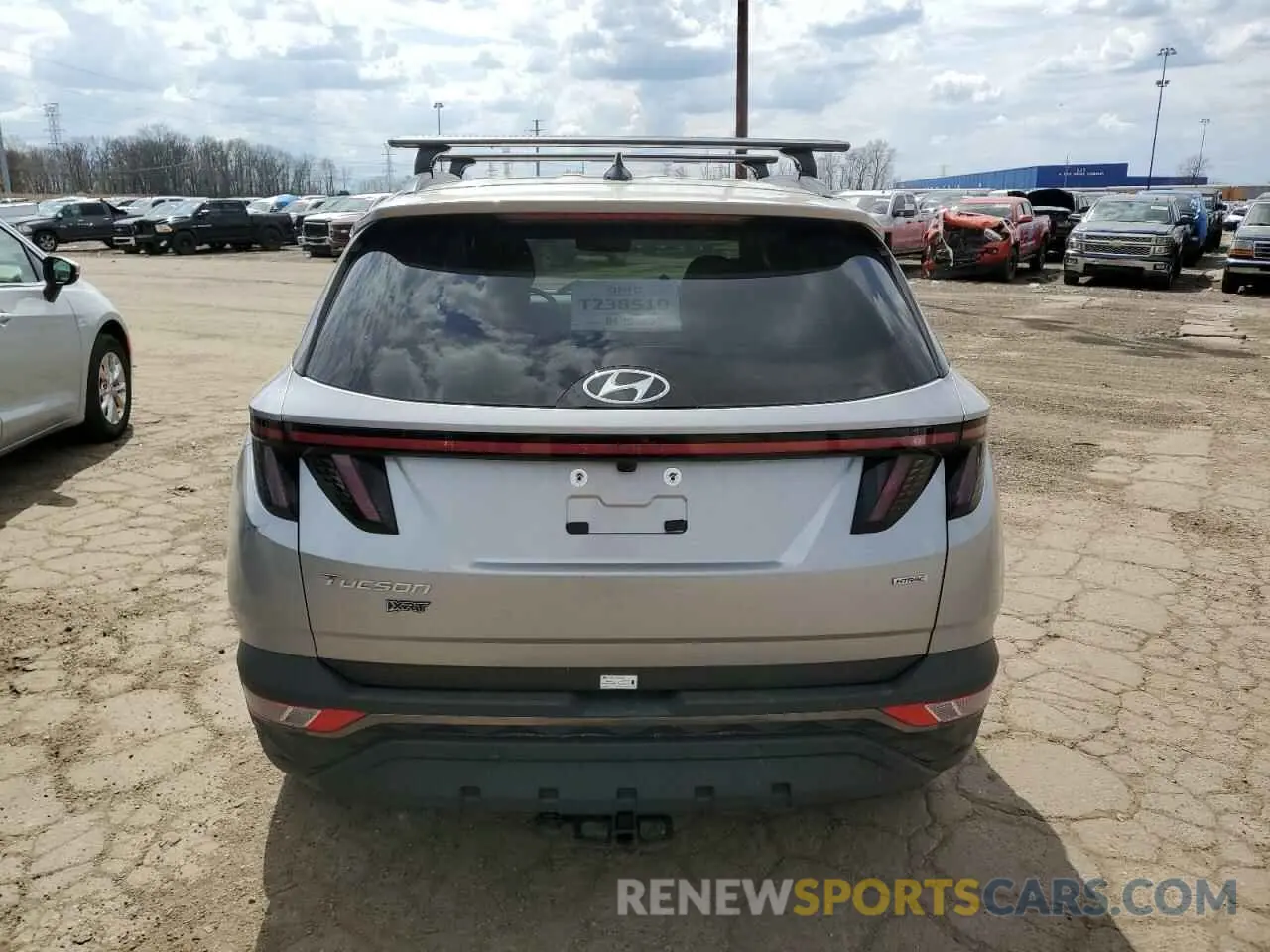 6 Photograph of a damaged car KM8JFCDE3RU291072 HYUNDAI TUCSON XRT 2024