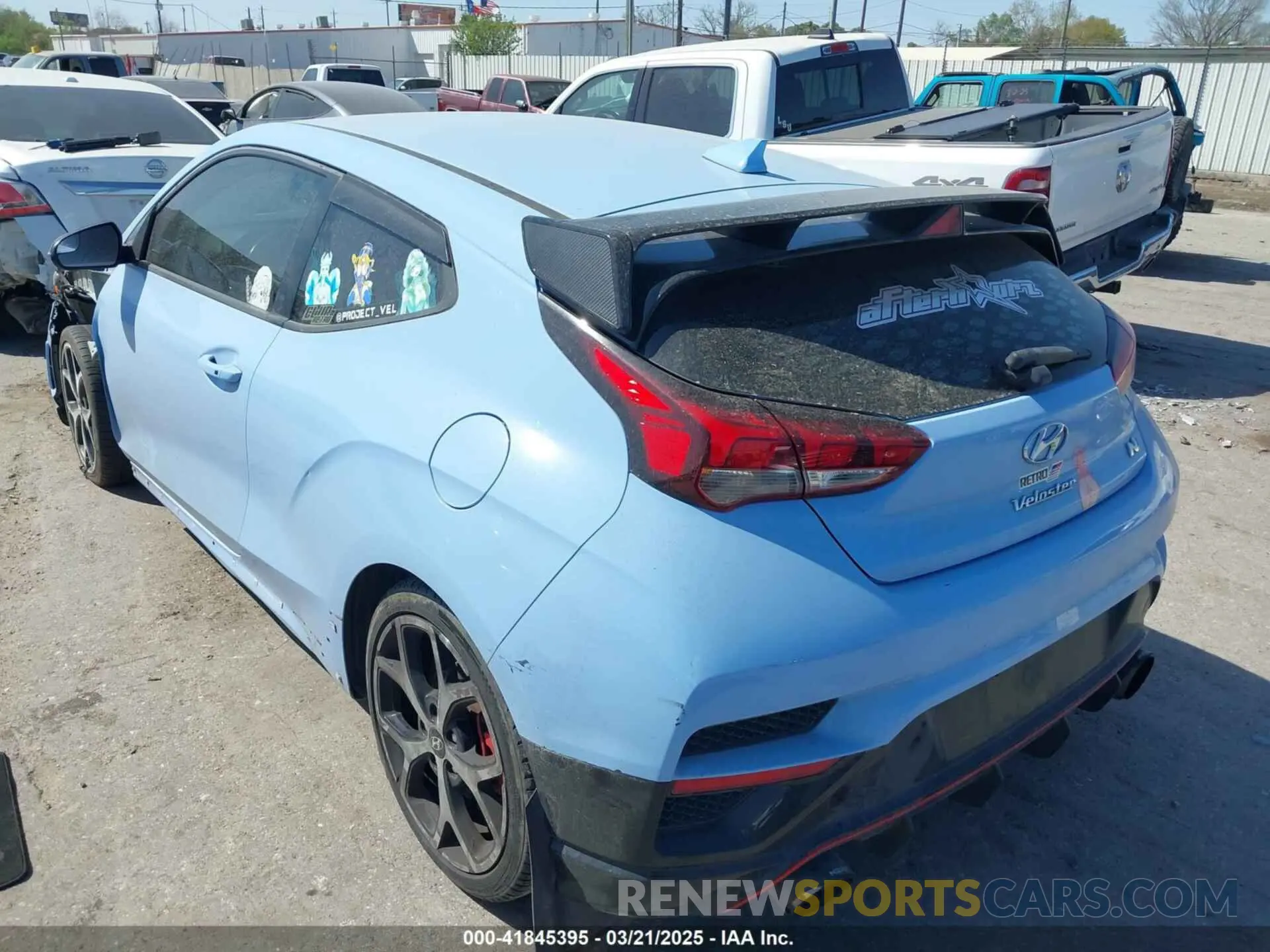 3 Photograph of a damaged car KMHT36AH3KU002747 HYUNDAI VELOSTER 2019