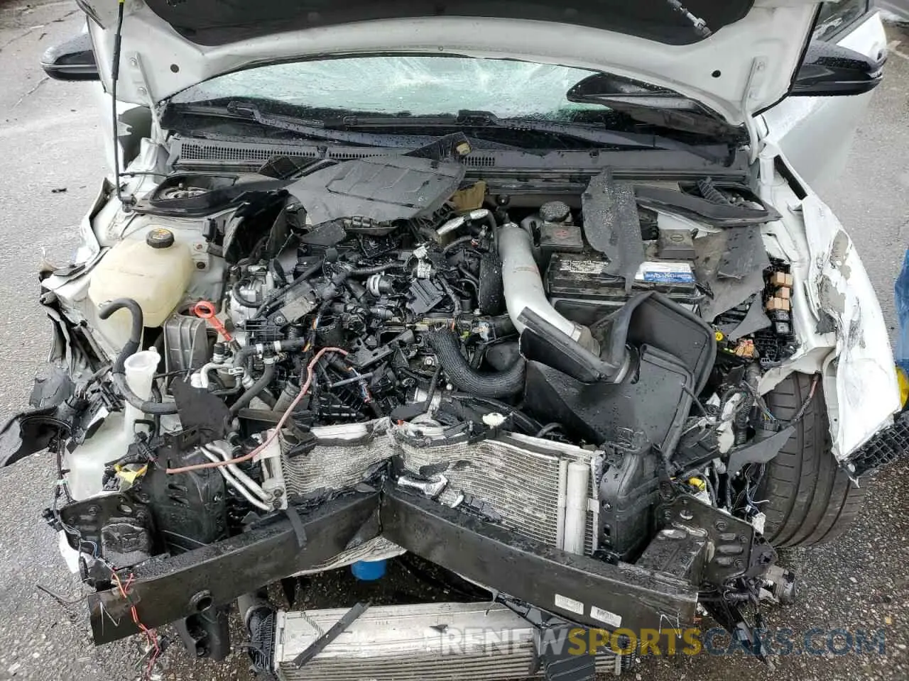 12 Photograph of a damaged car KMHT36AH5KU001213 HYUNDAI VELOSTER 2019