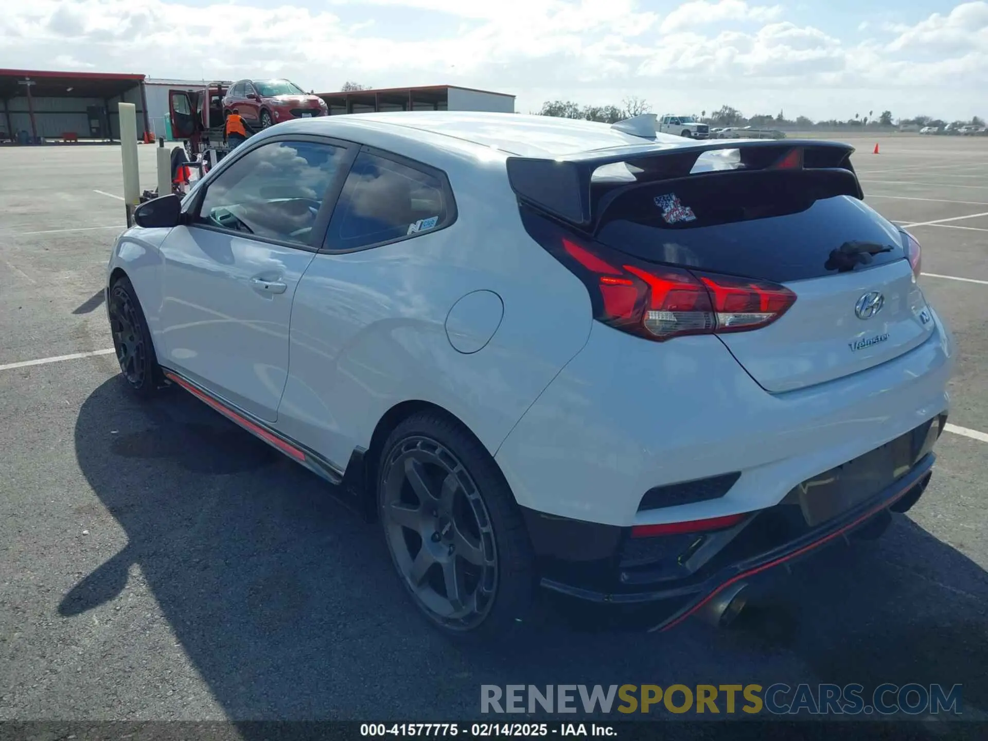 3 Photograph of a damaged car KMHT36AH6KU001916 HYUNDAI VELOSTER 2019