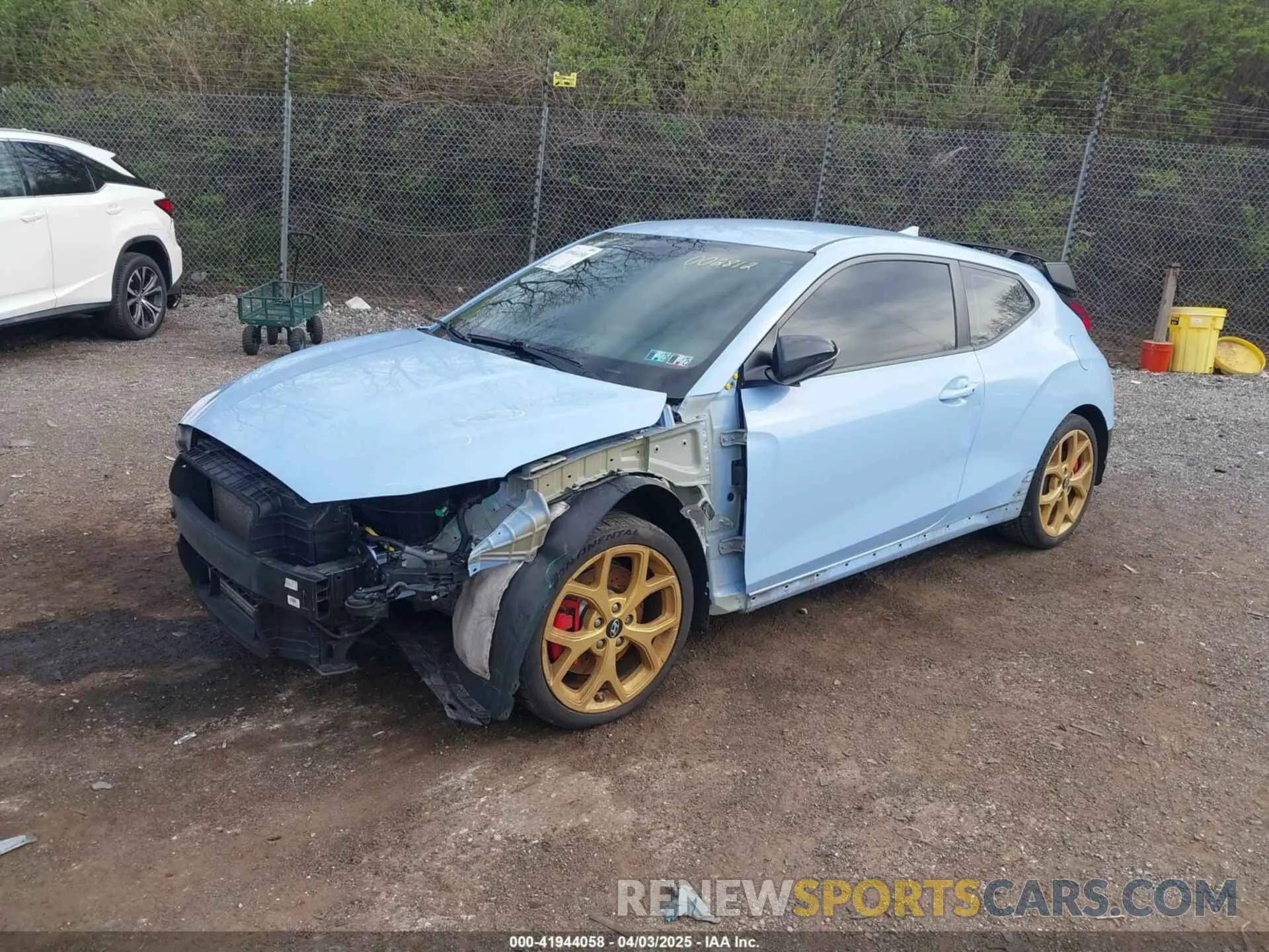 2 Photograph of a damaged car KMHT36AHXKU002812 HYUNDAI VELOSTER 2019