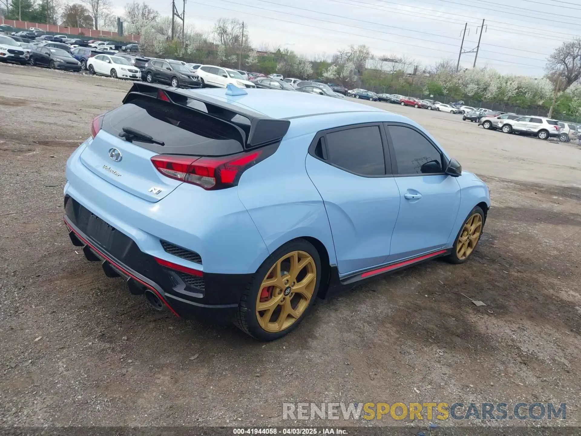4 Photograph of a damaged car KMHT36AHXKU002812 HYUNDAI VELOSTER 2019