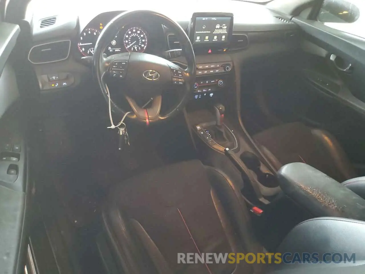 8 Photograph of a damaged car KMHTG6AF0KU015278 HYUNDAI VELOSTER 2019
