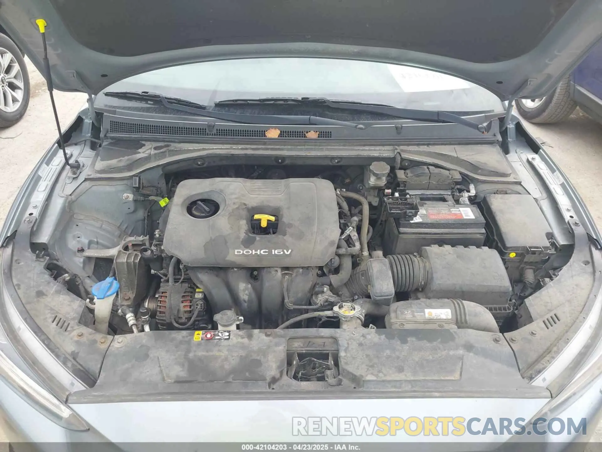 10 Photograph of a damaged car KMHTG6AF0KU017161 HYUNDAI VELOSTER 2019